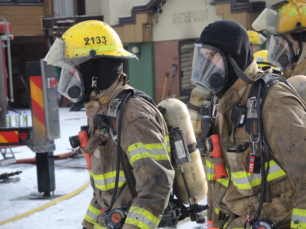 Incendie au Motel Rustik à Châteauguay : tous sains et saufs