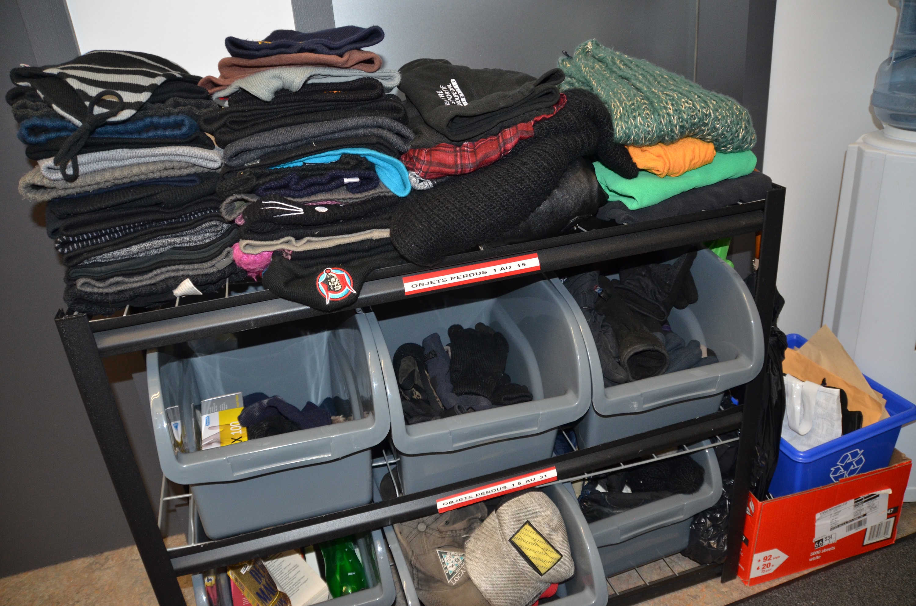 Beaucoup d&rsquo;objets perdus dans les autobus