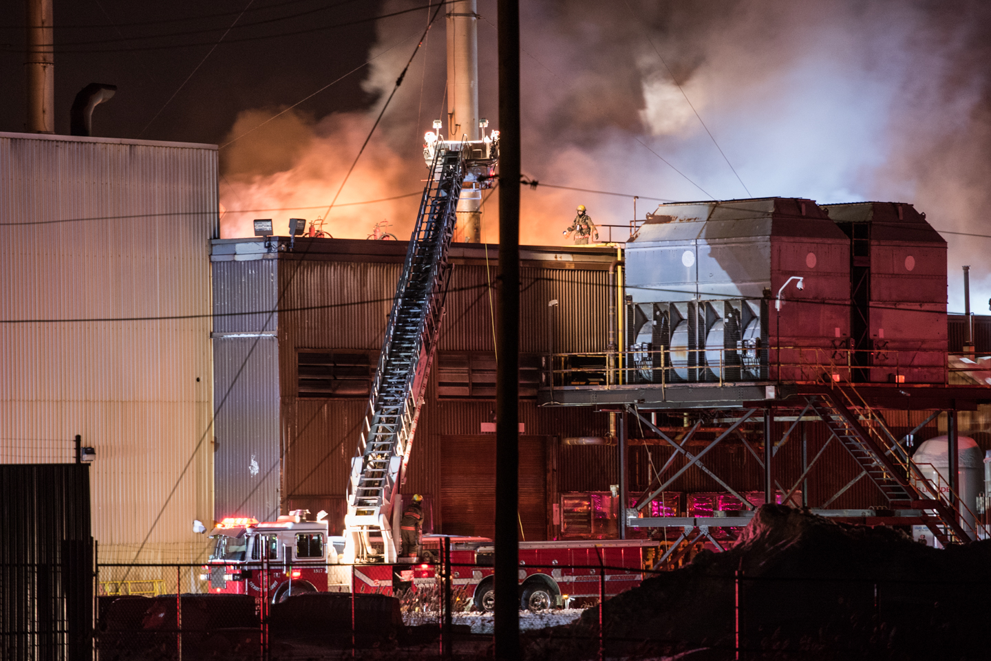Autre incendie vite maîtrisé chez Rio Tinto Alcan à Beauharnois