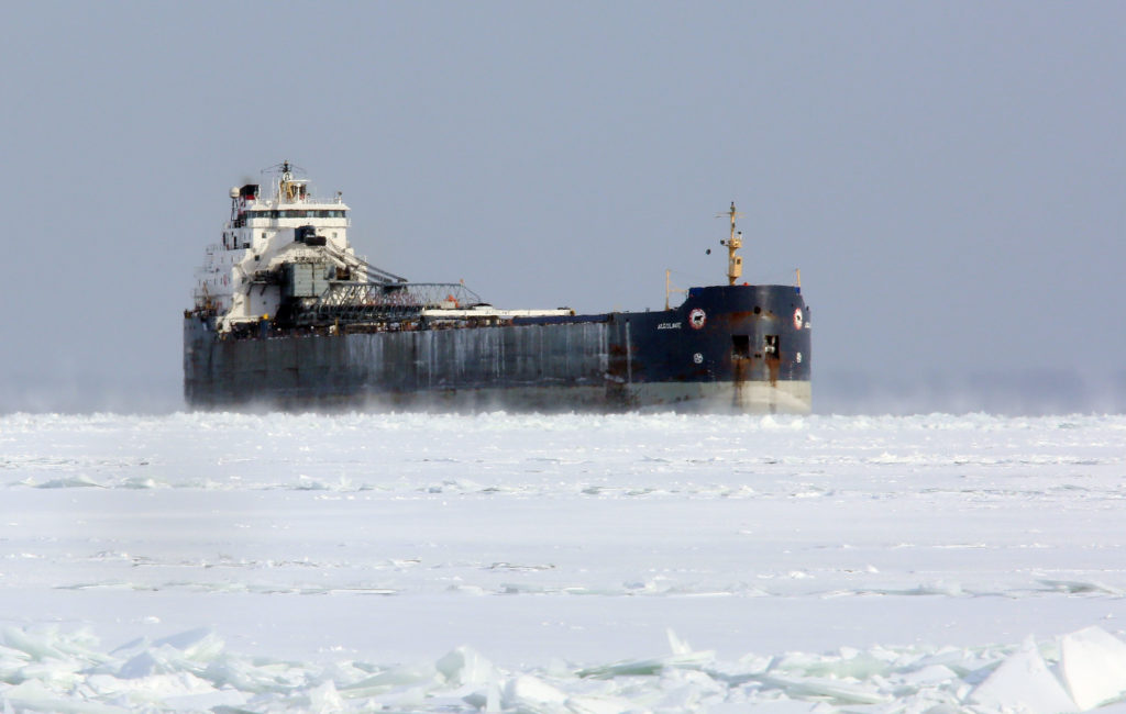 5 navires toujours en attente de passer les écluses de Beauharnois