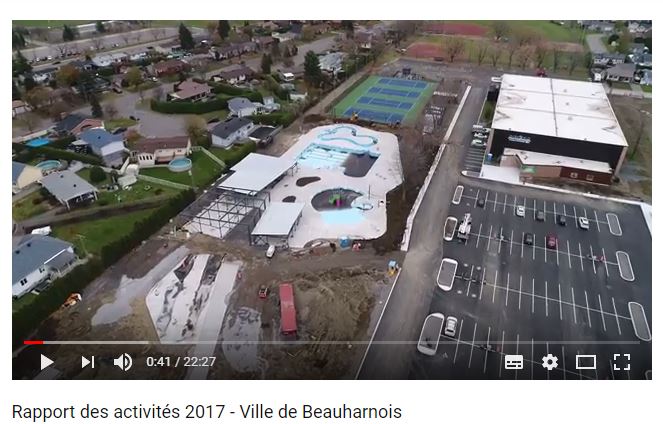 Beauharnois présente un bilan de 2017 en vidéo