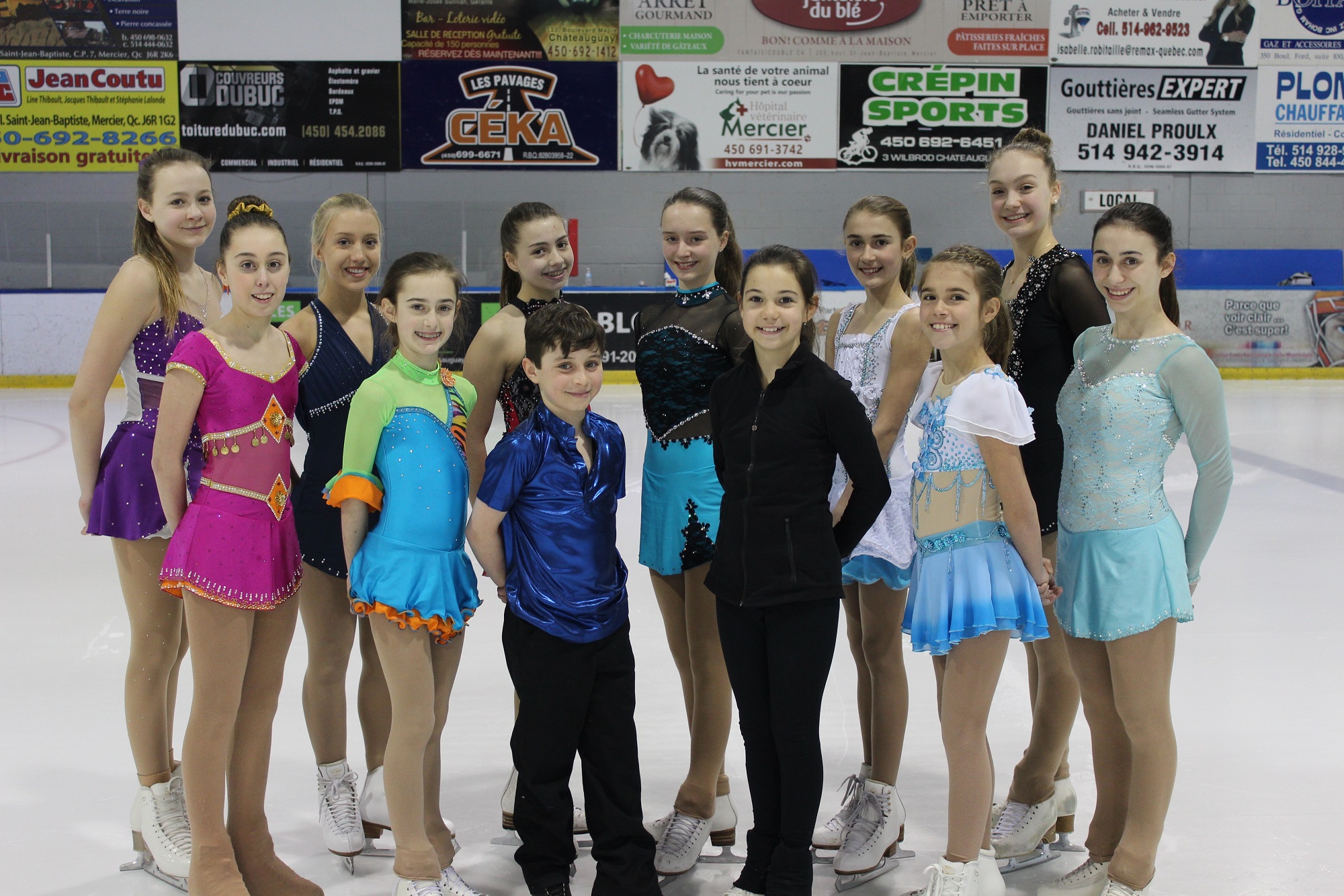 Huit patineurs de Mercier qualifiés aux provinciaux