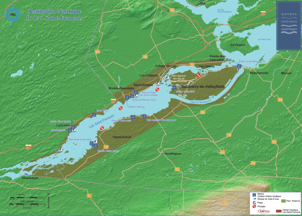 Le niveau du lac Saint-Louis à 11 cm du niveau d’alerte d’inondations