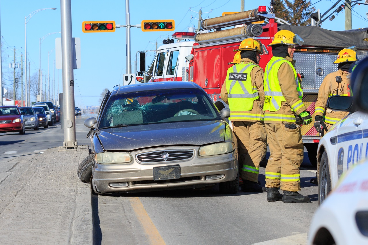 À sens inverse sur la route 138 à Mercier