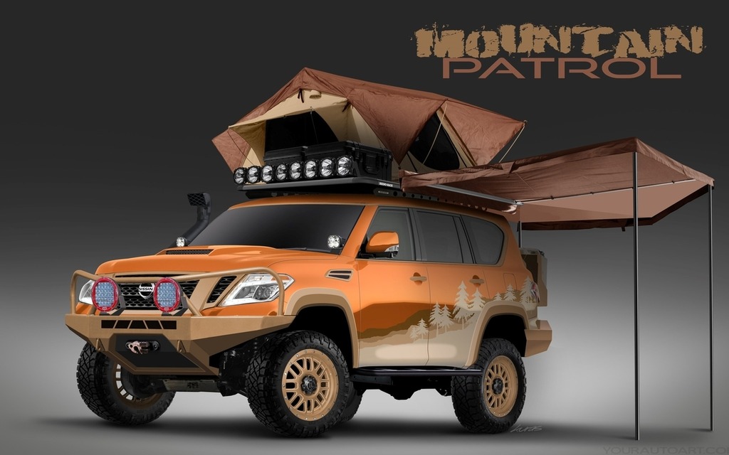 Image illustrant l'article: Camper sur le toit d’un Nissan Armada, ça sera bientôt possible!