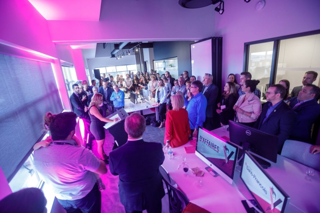 Quand Gravité Média inaugure son siège social