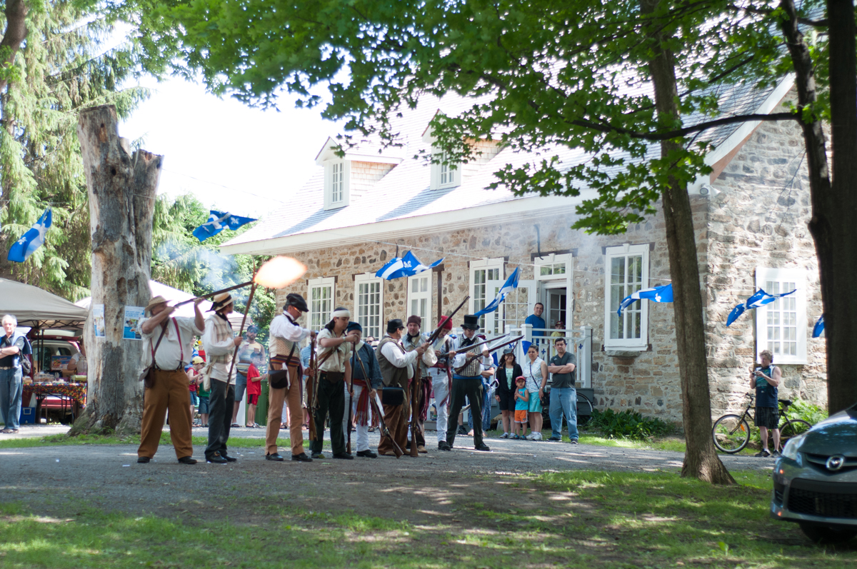 Image illustrant l'article: Journée des Patriotes fêtée à la Maison LePailleur à Châteauguay