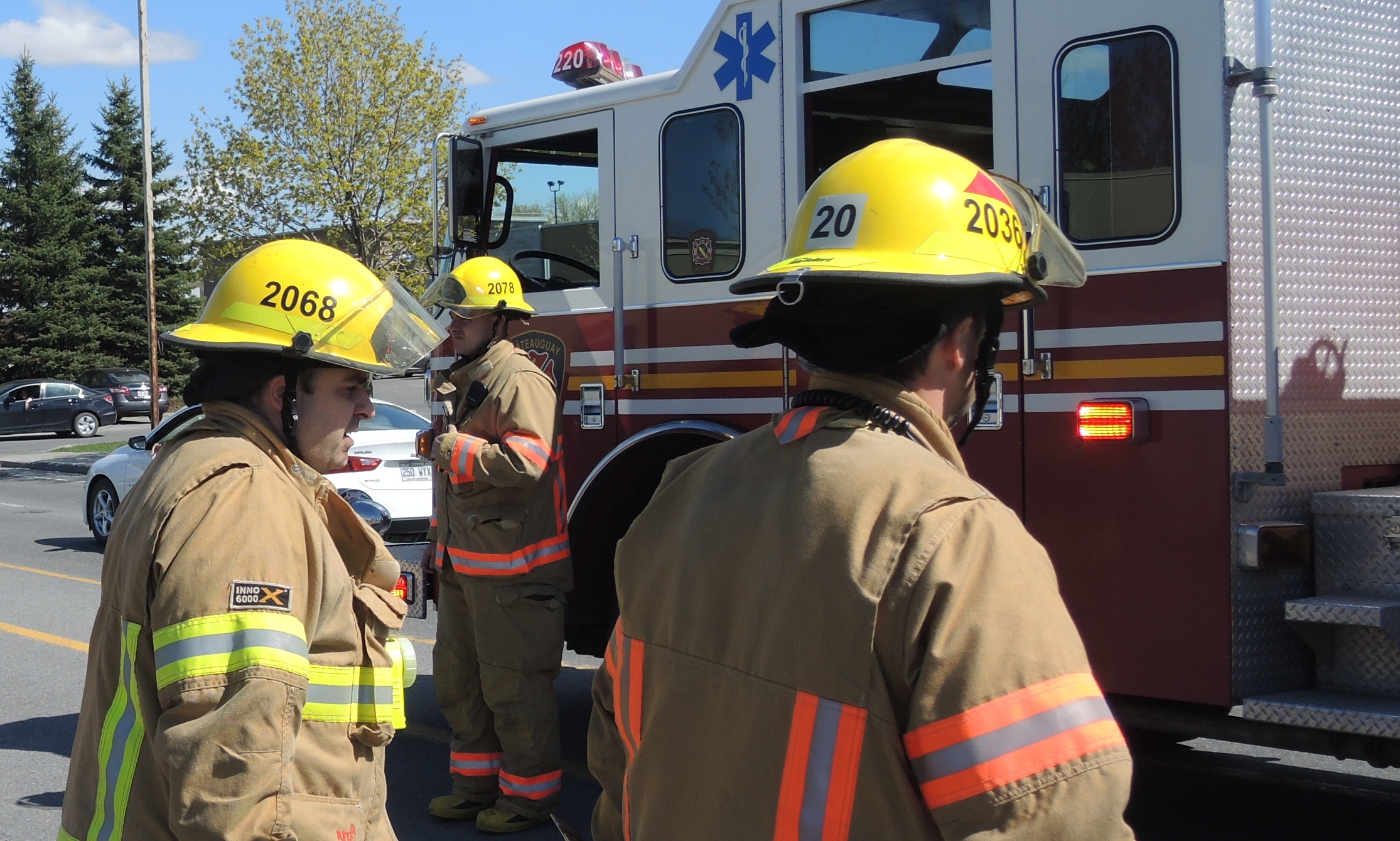 Image illustrant l'article: Les pompiers visitent les citoyens