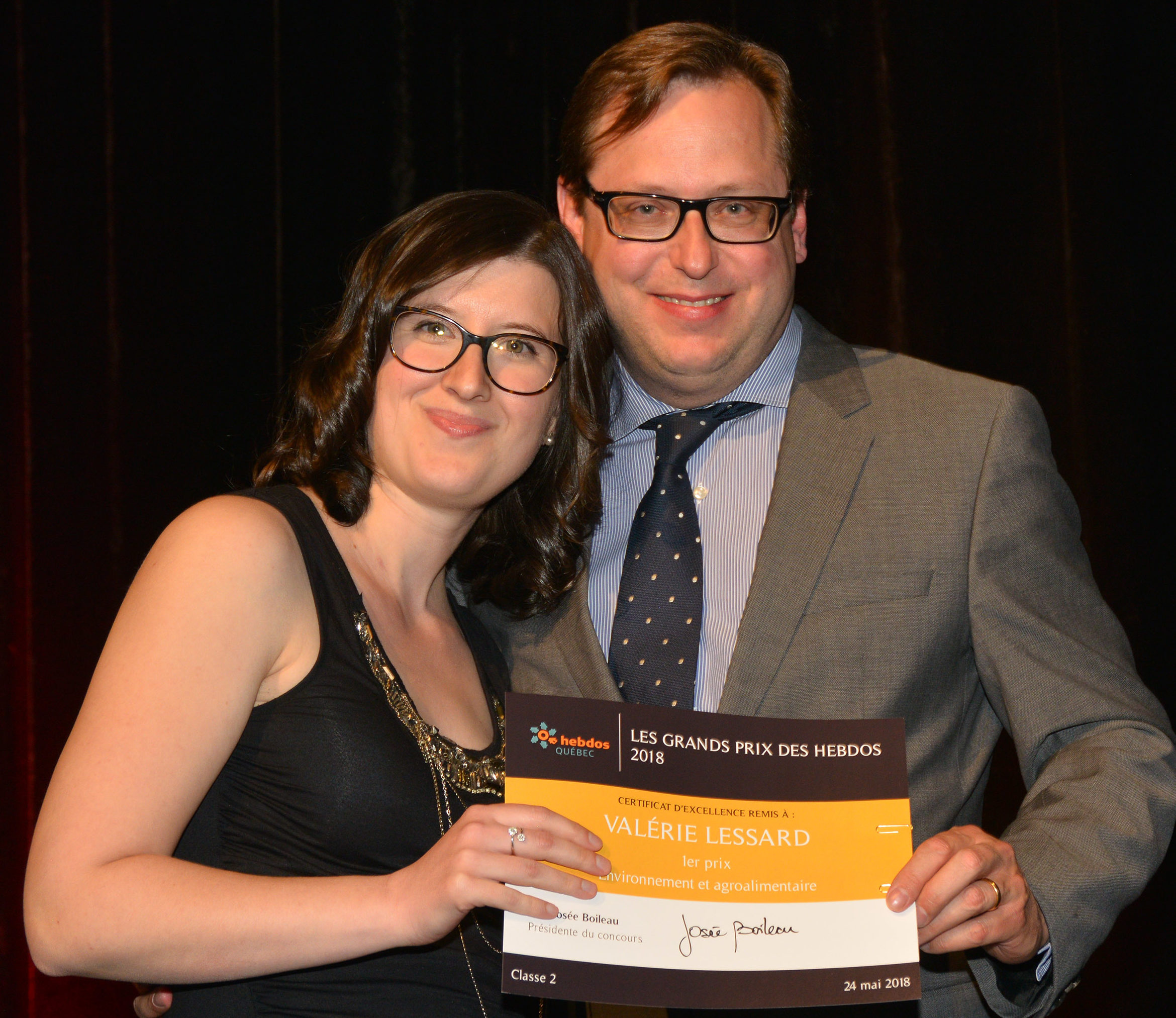 Image illustrant l'article: Valérie Lessard gagne un prix de journalisme