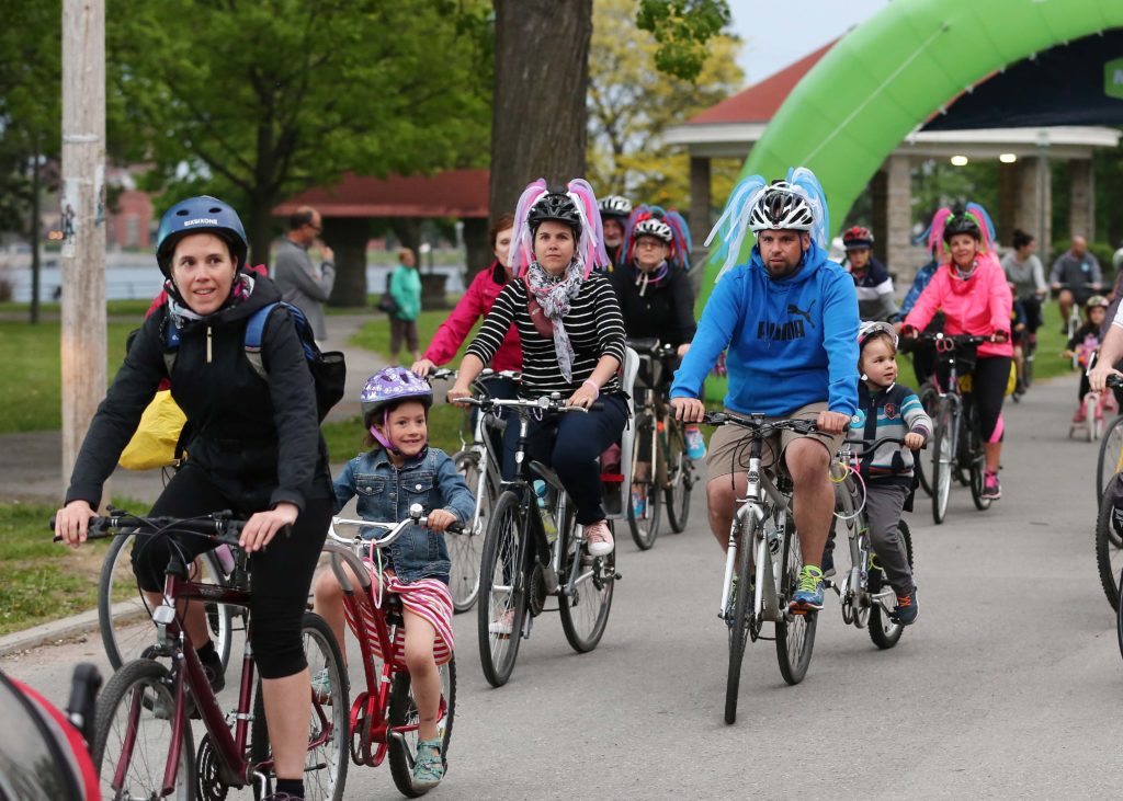 Virée vélo à la santé de l’hôpital du Suroît