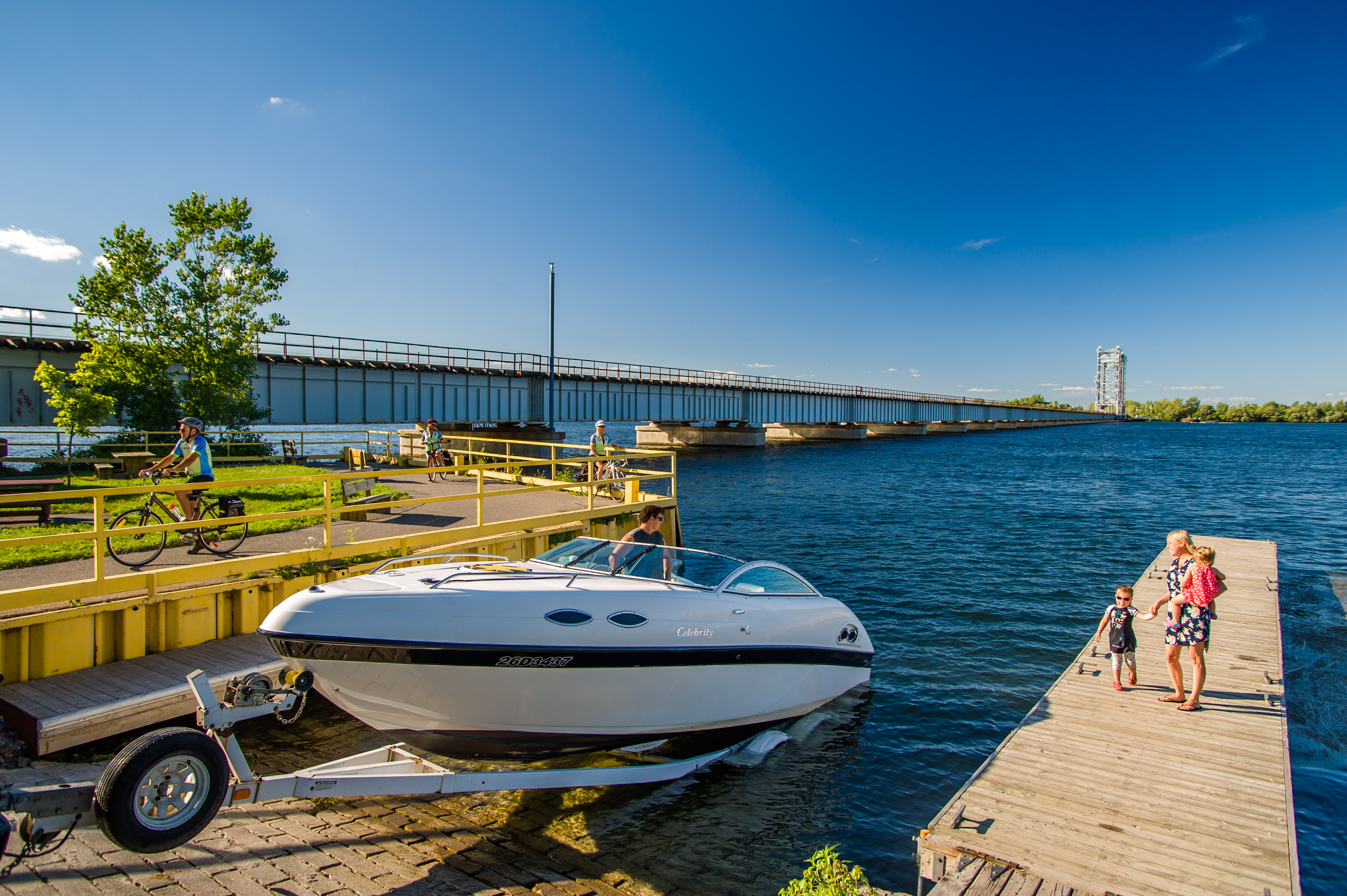 Rampes de mises à l&rsquo;eau accessibles dans la MRC de Beauharnois-Salaberry