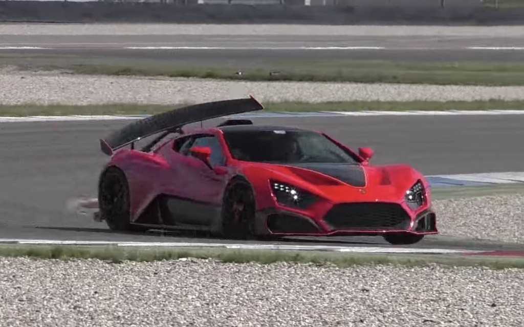 Zenvo TSR-S, tout est dans l&rsquo;aileron