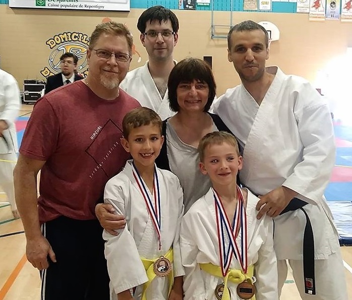 Image illustrant l'article: 5 médailles pour des karatékas de la région