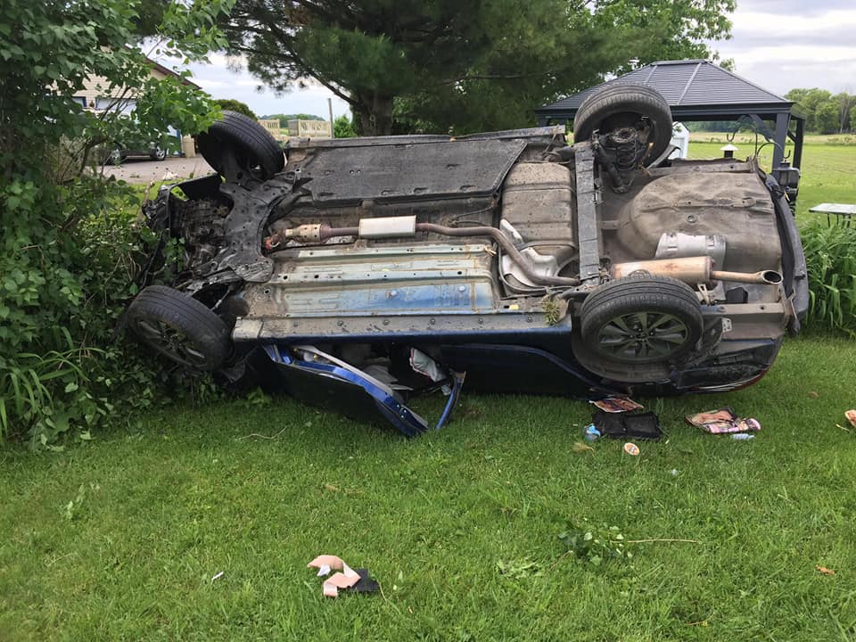 Image illustrant l'article: Gravement blessé dans un capotage