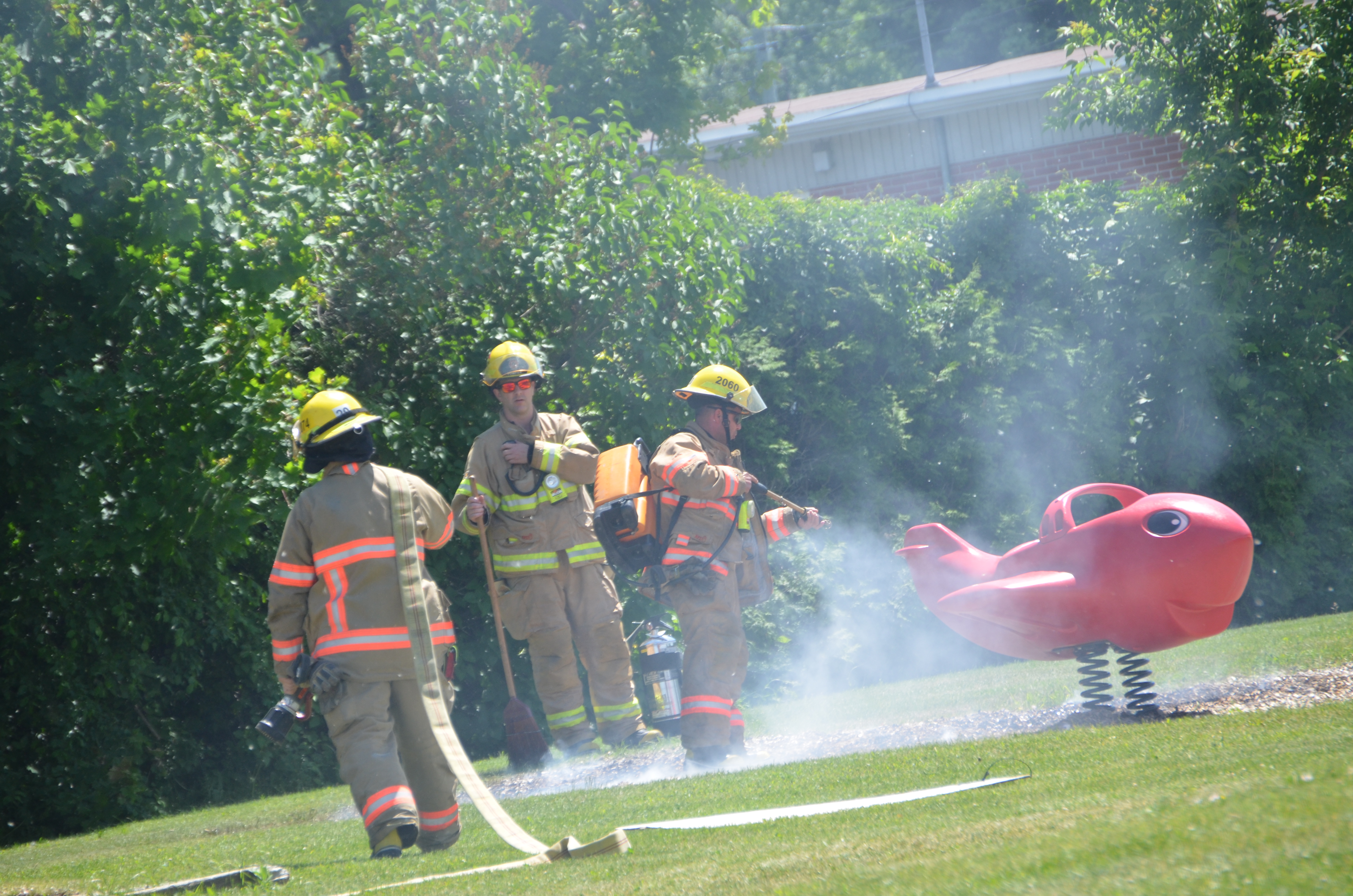 Image illustrant l'article: Un petit avion pour enfant s'enfume à Châteauguay