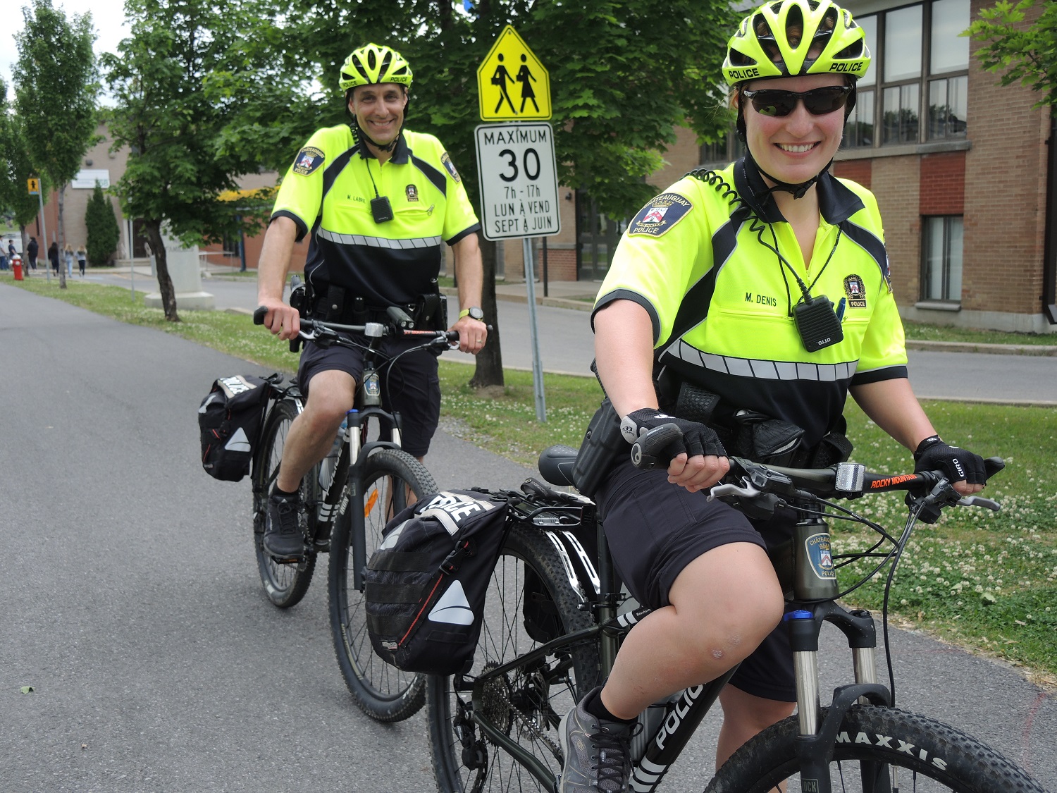 Image illustrant l'article: Patrouille à vélo : c’est parti