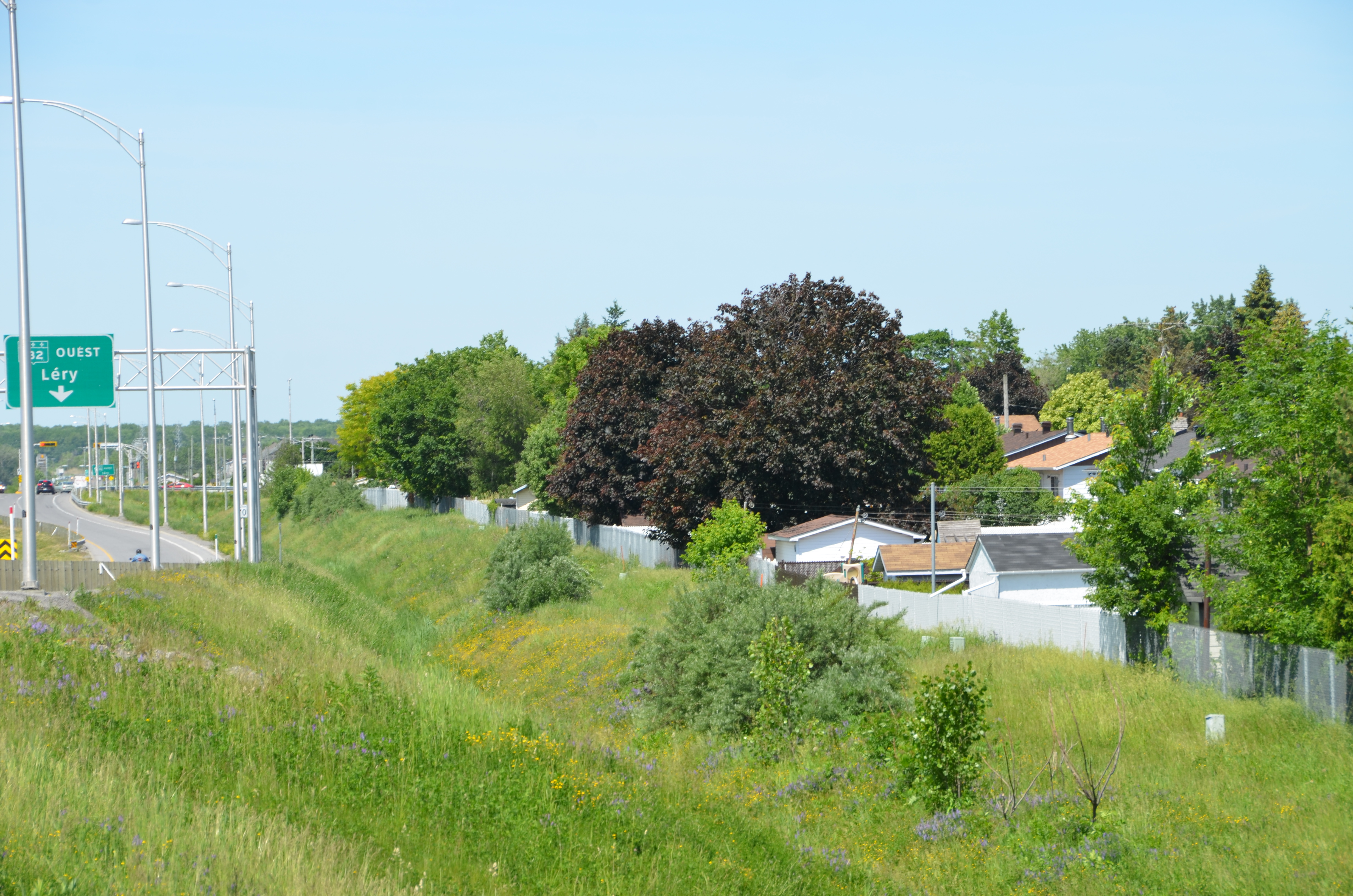 Image illustrant l'article: Pression au provincial pour obtenir un mur antibruit