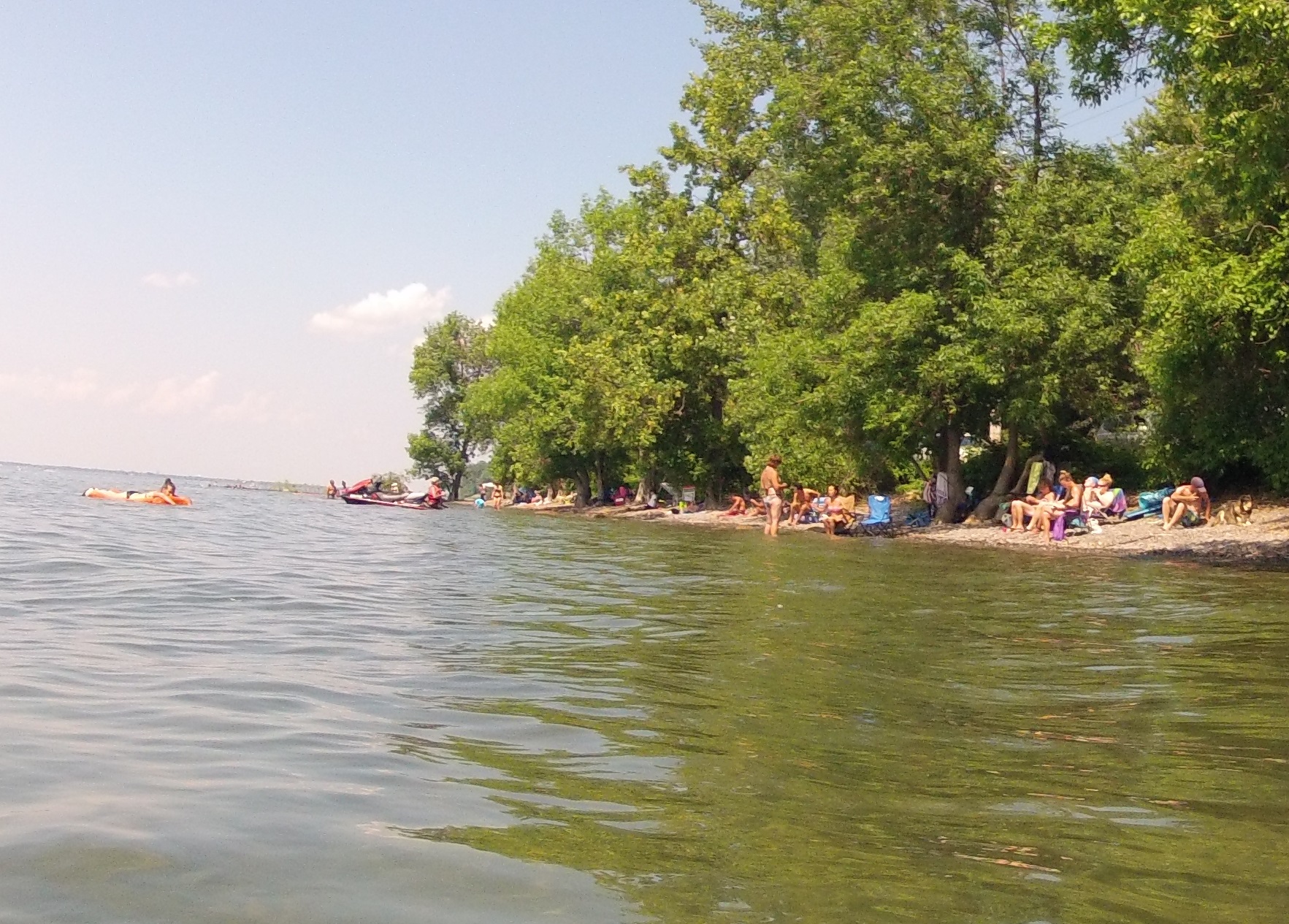 Un air tropical au bord du lac Saint-Louis à Châteauguay