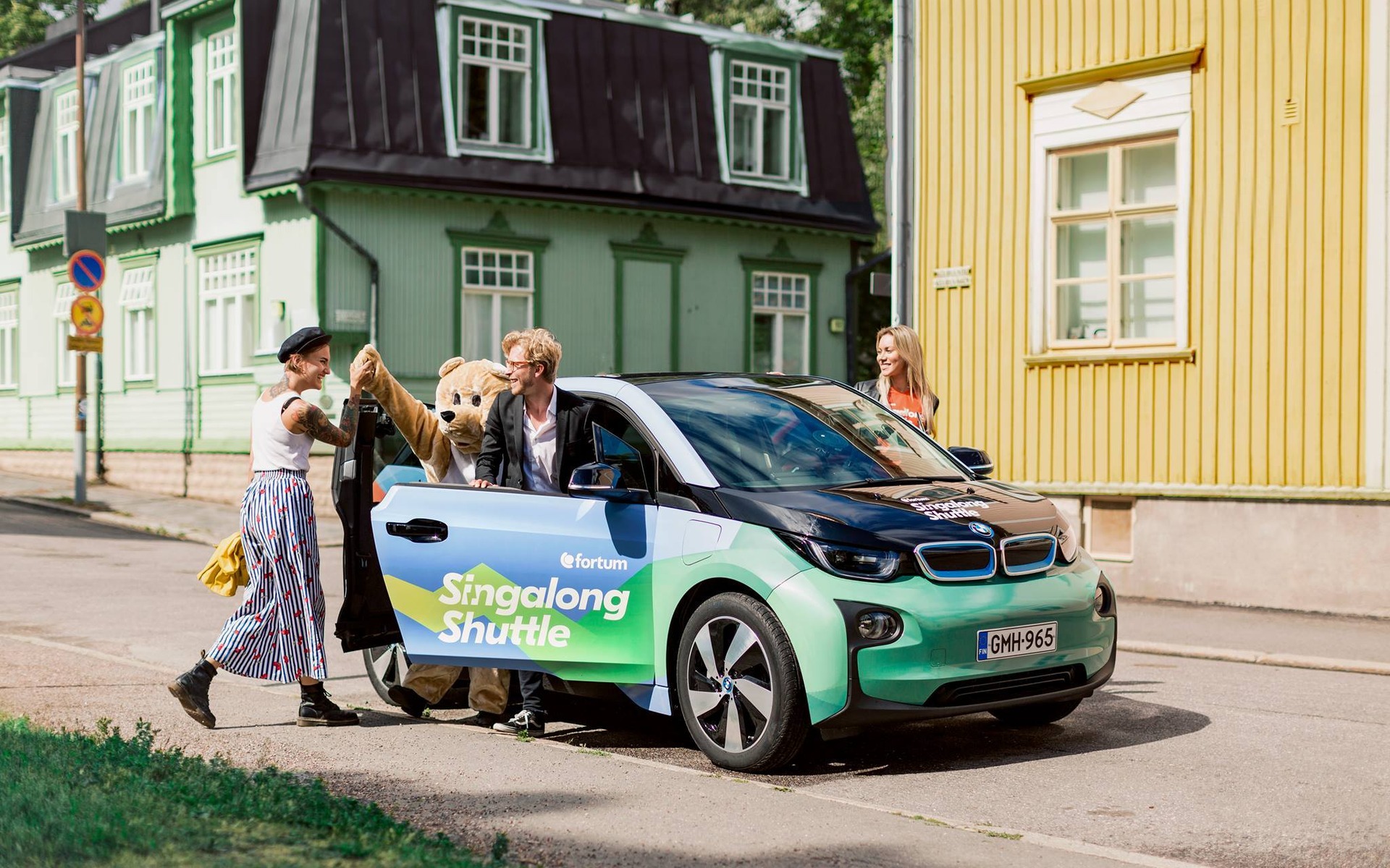 Un taxi vert n&rsquo;accepte que le chant comme paiement. Faites vos vocalises!