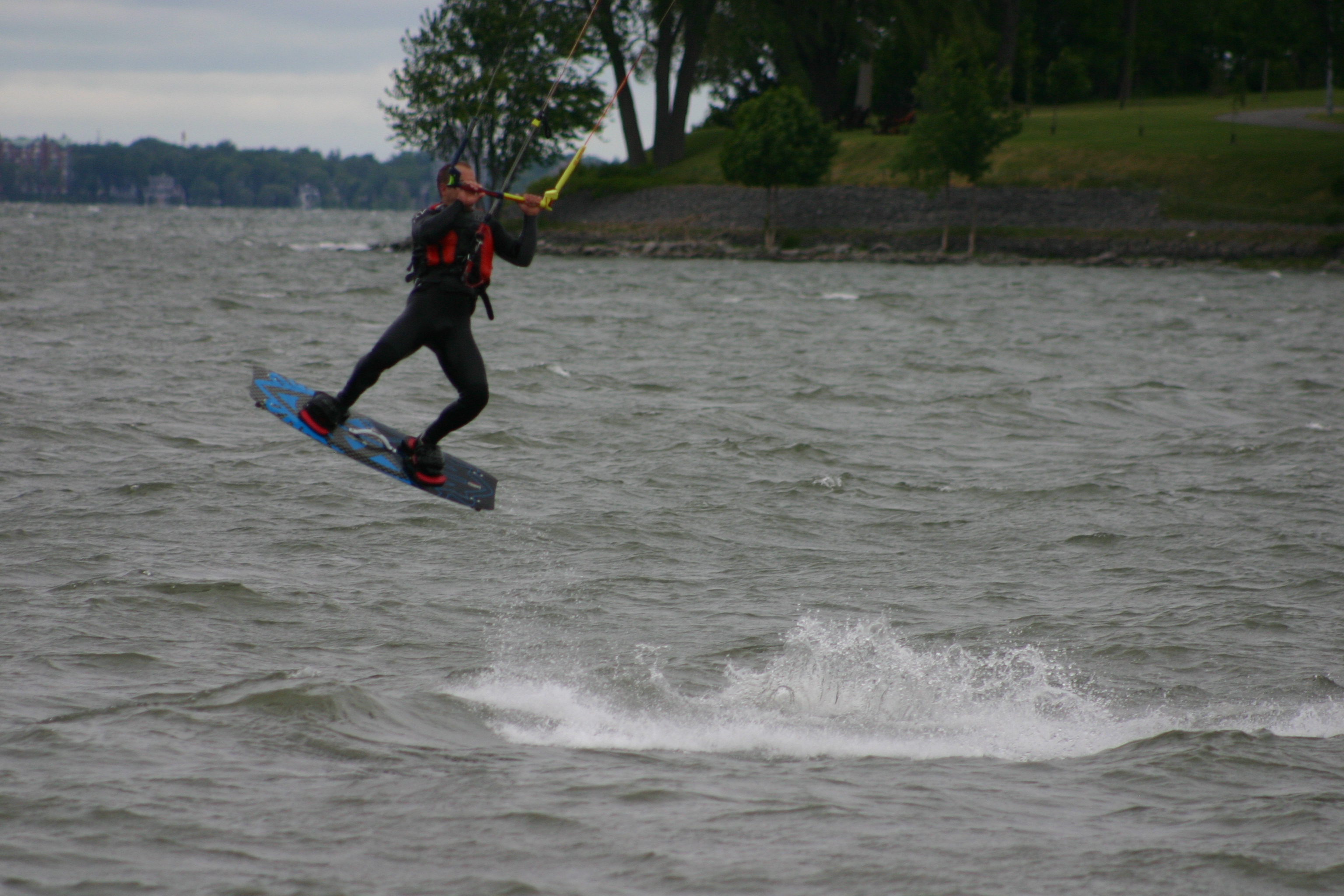 Image illustrant l'article: Châteauguay met un stop au kitesurf