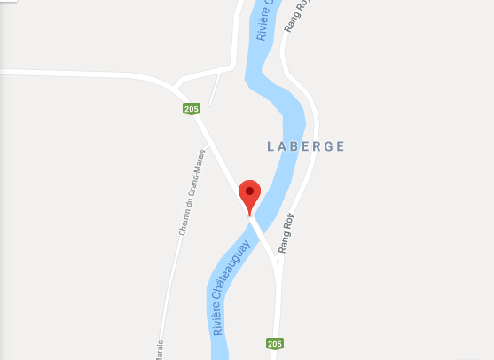 Entraves au pont Mercier-Laberge à Sainte-Martine