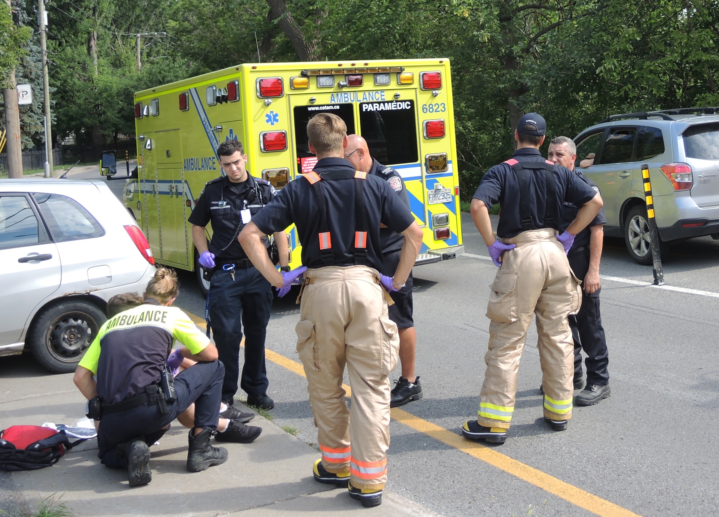 Image illustrant l'article: Cycliste heurté à Châteauguay