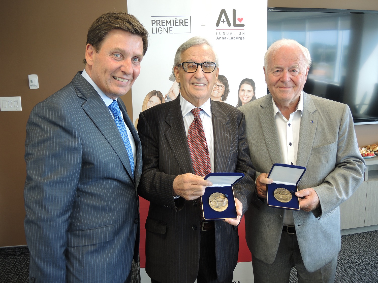 Décorés de la médaille de l’Assemblée nationale du Québec