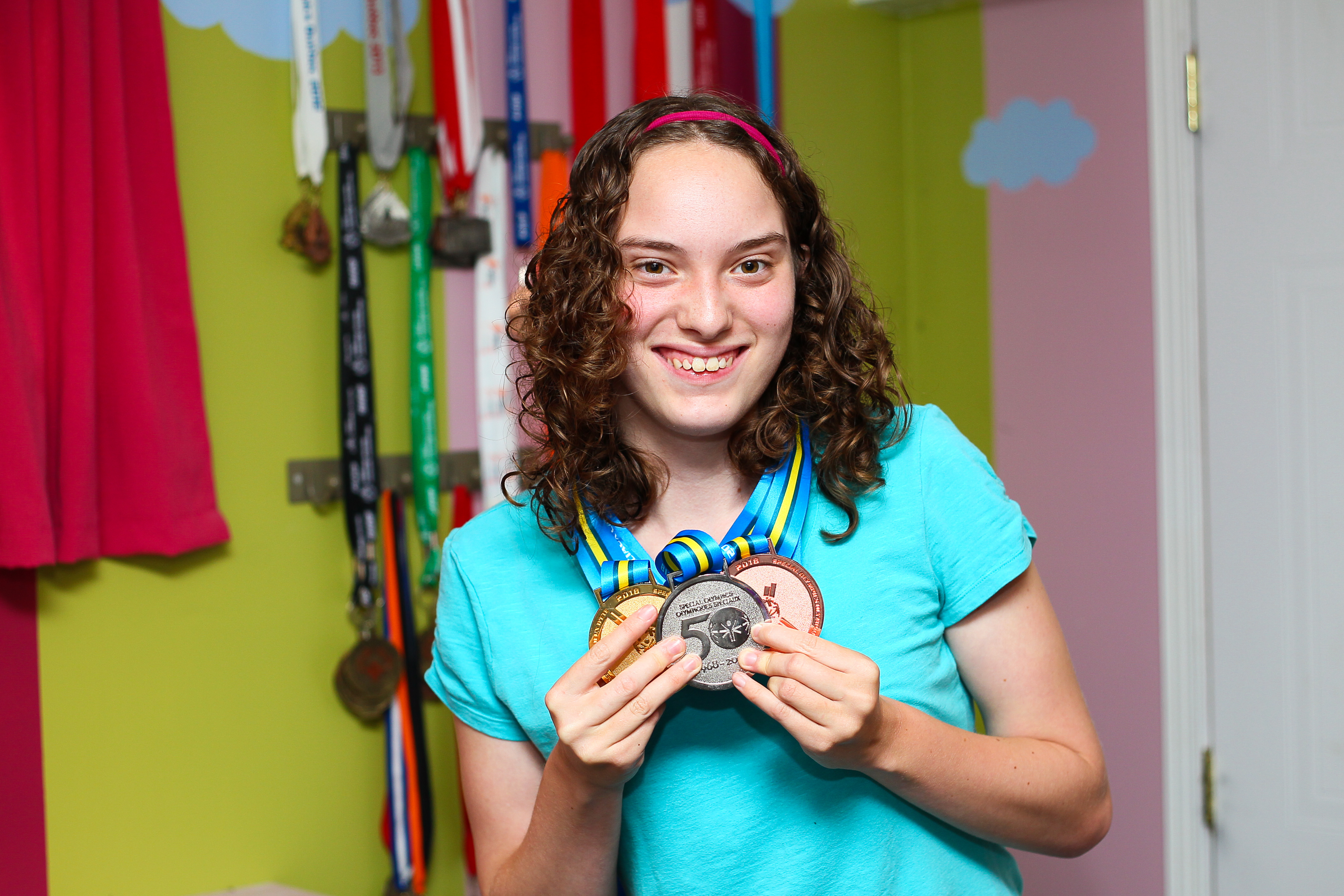 Image illustrant l'article: Triple médaillée aux Olympiques spéciaux nationaux