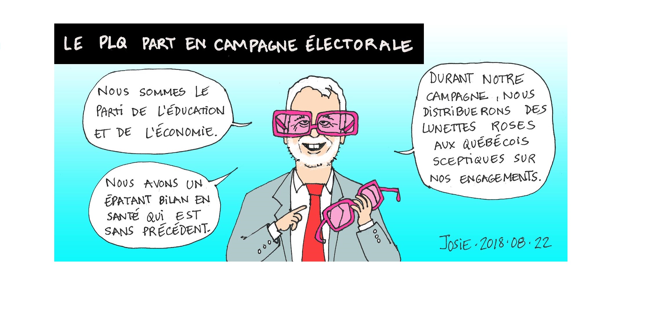 Caricature de la semaine