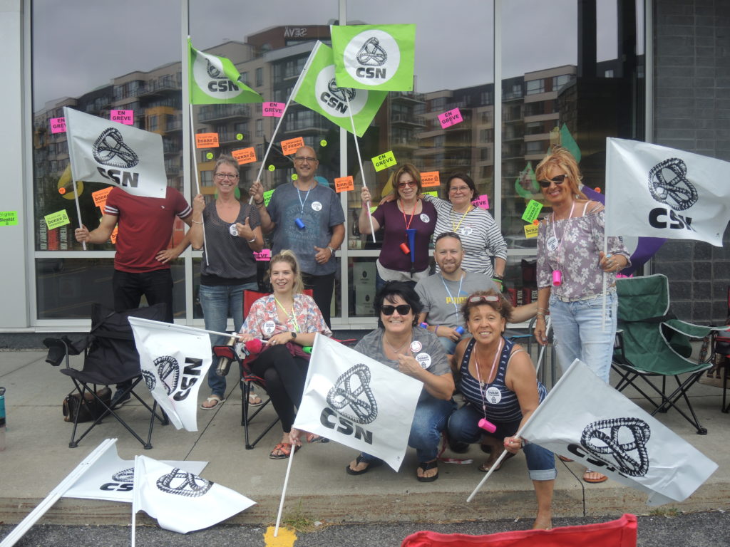 Deuxième journée de grève à la SAQ