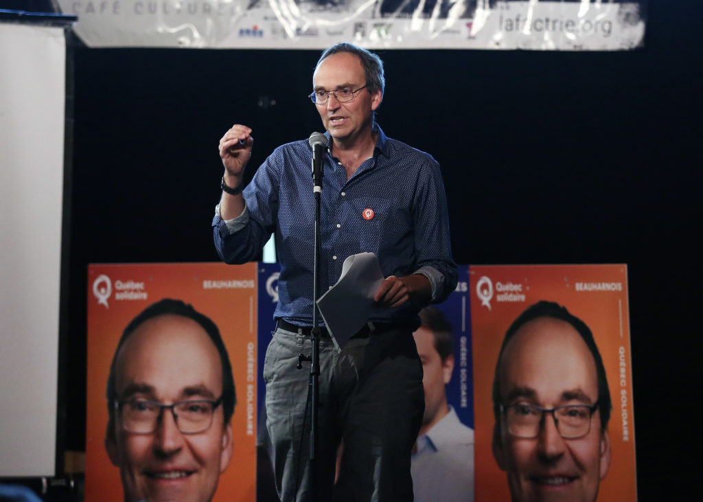 Image illustrant l'article: Pierre-Paul St-Onge engagé comme candidat de Québec solidaire dans Beauharnois