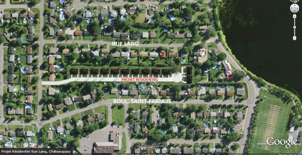 Consultation concernant un projet dans le secteur de la rue Lang à Châteauguay