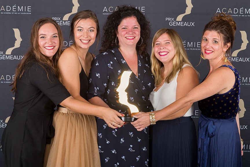 Une Léryveraine remporte un prix Gémeaux