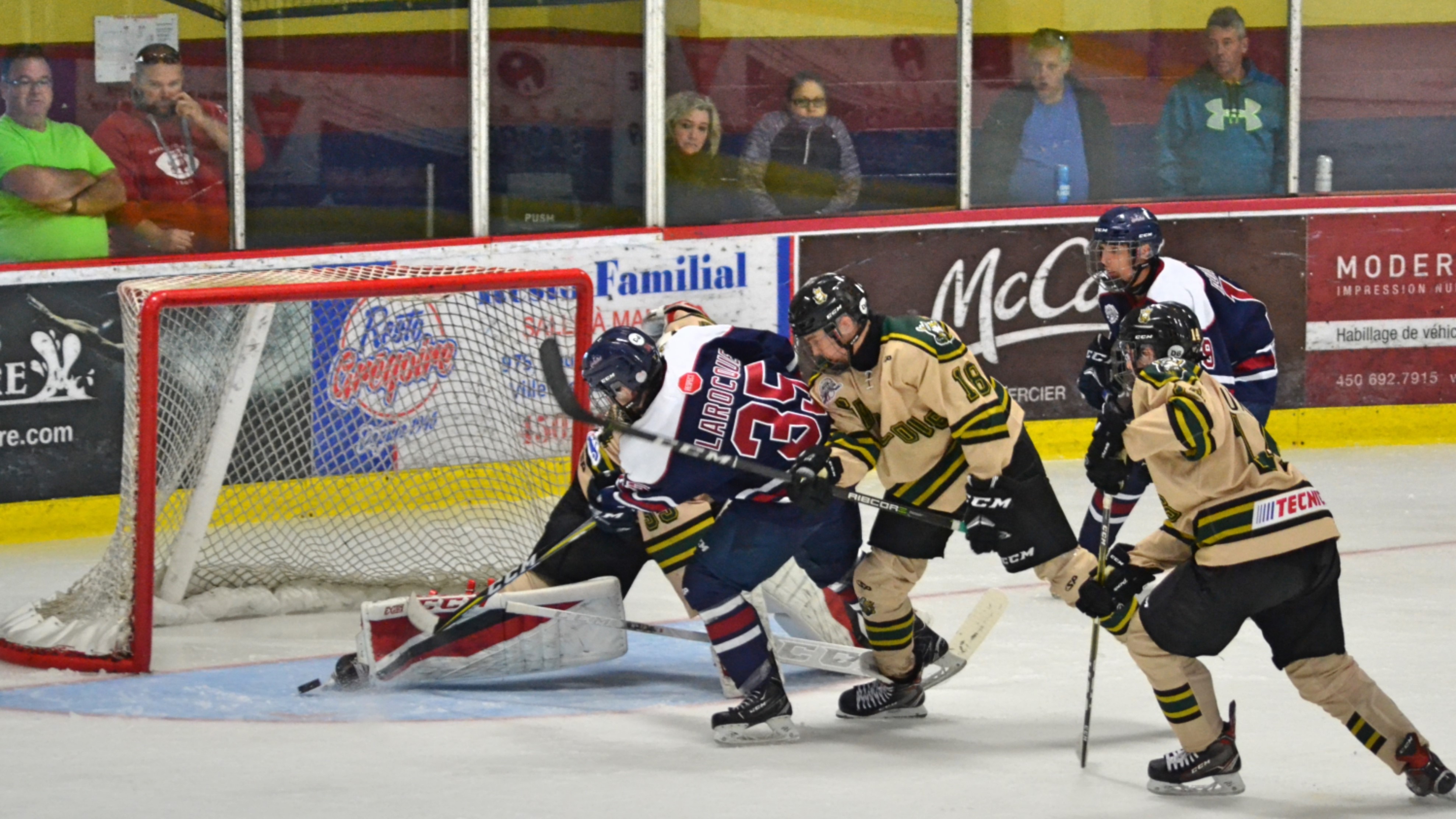 Les Grenadiers s’inclinent à nouveau contre les Gaulois