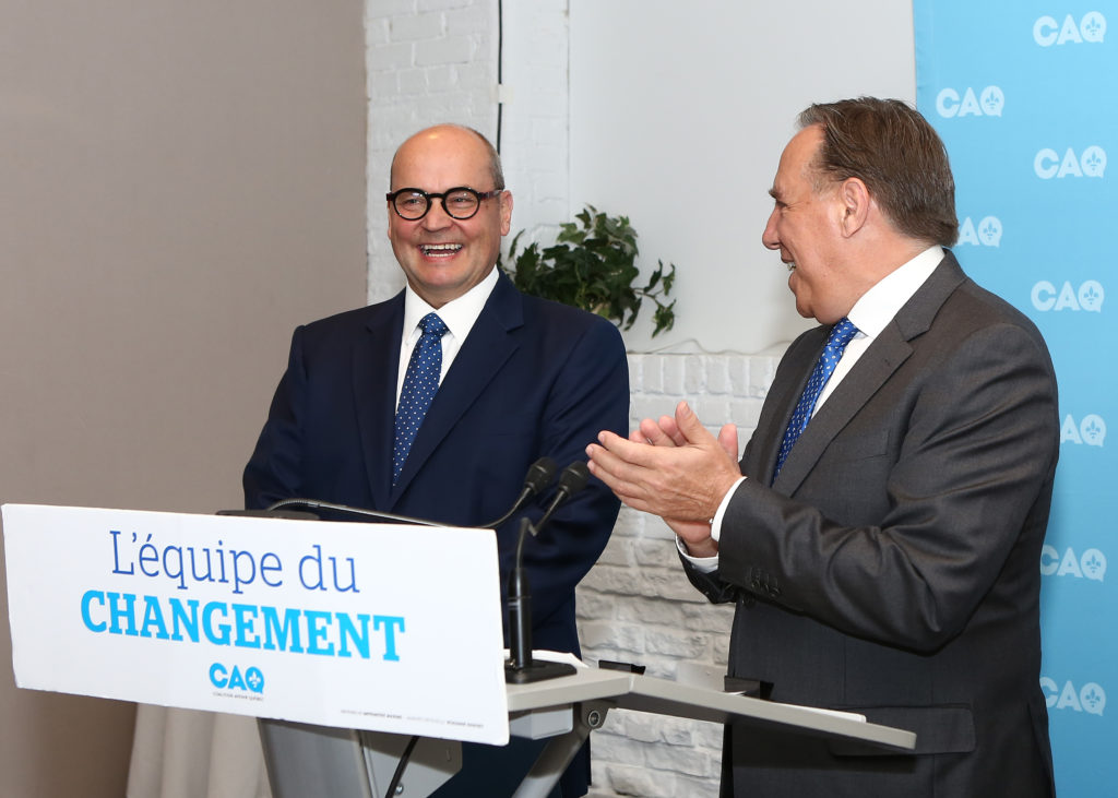 Claude Reid en avance dans Beauharnois