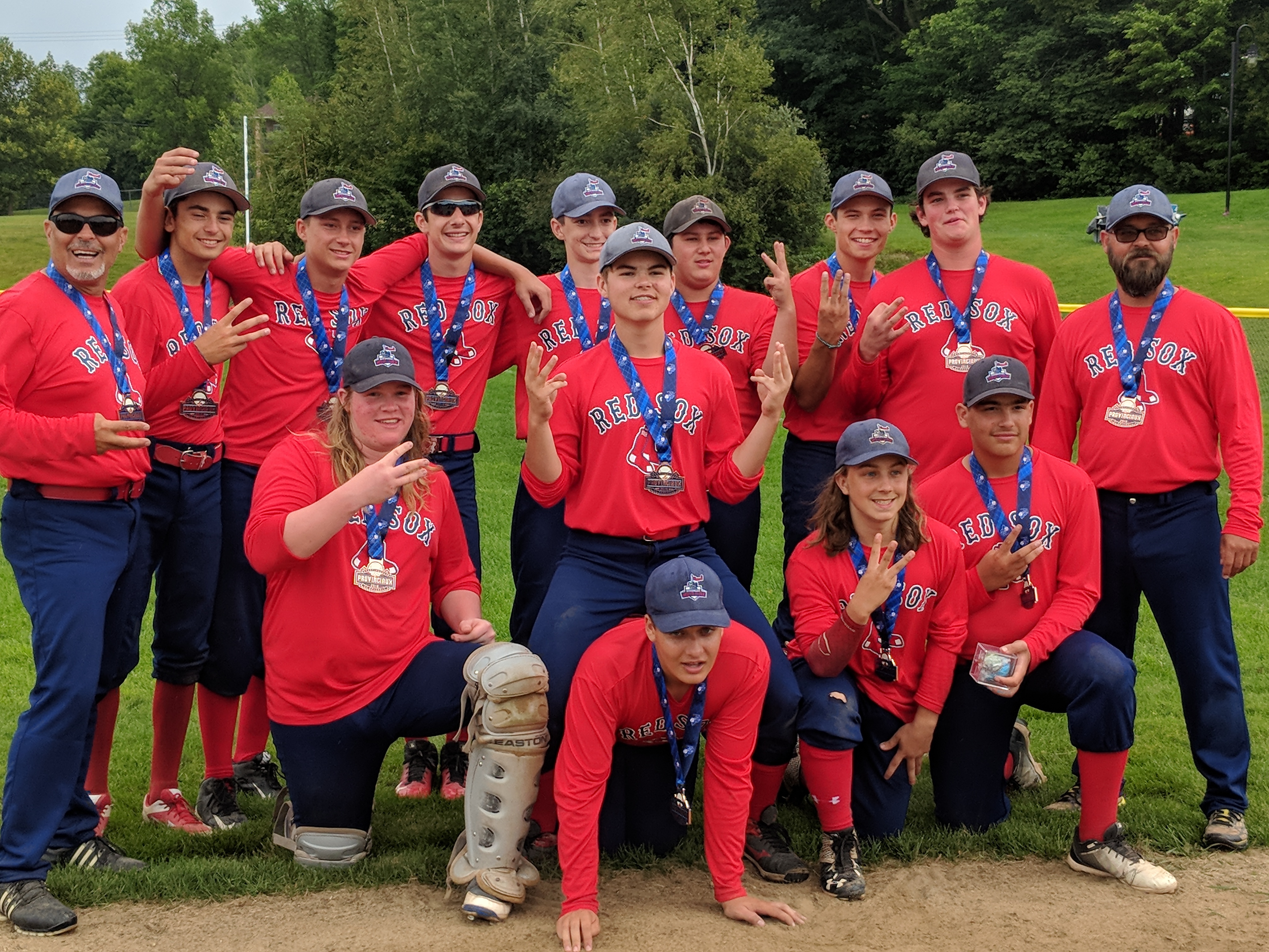 Une saison couronnée de succès pour les Red Sox de Châteauguay
