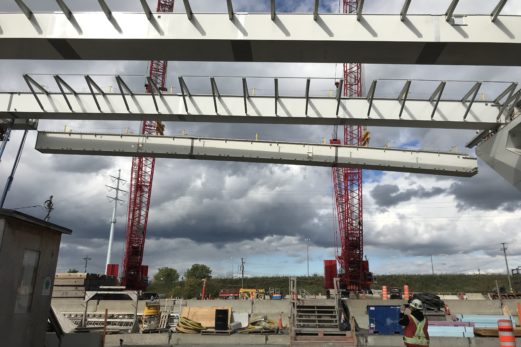 Le casse-tête des poutres-caissons du pont Champlain terminé