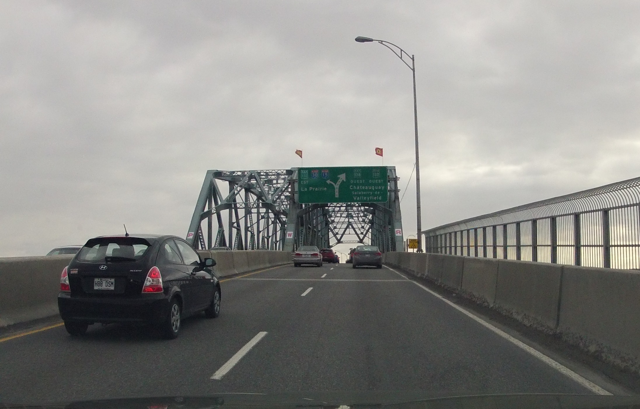 Image illustrant l'article: Toutes les voies ouvertes au pont Honoré-Mercier en fin de semaine