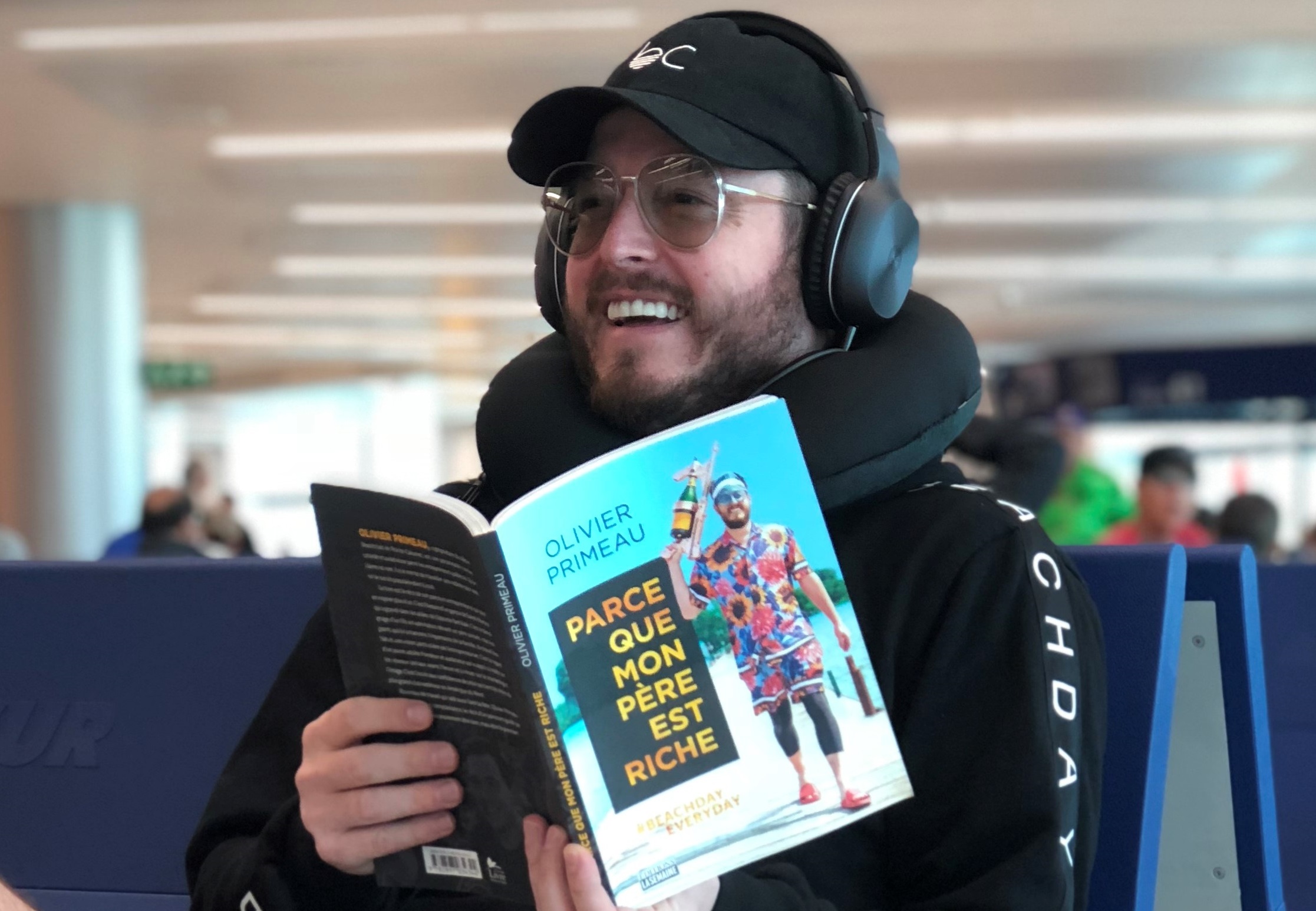 Olivier Primeau dédicacera «Parce que mon père est riche» au Salon du livre