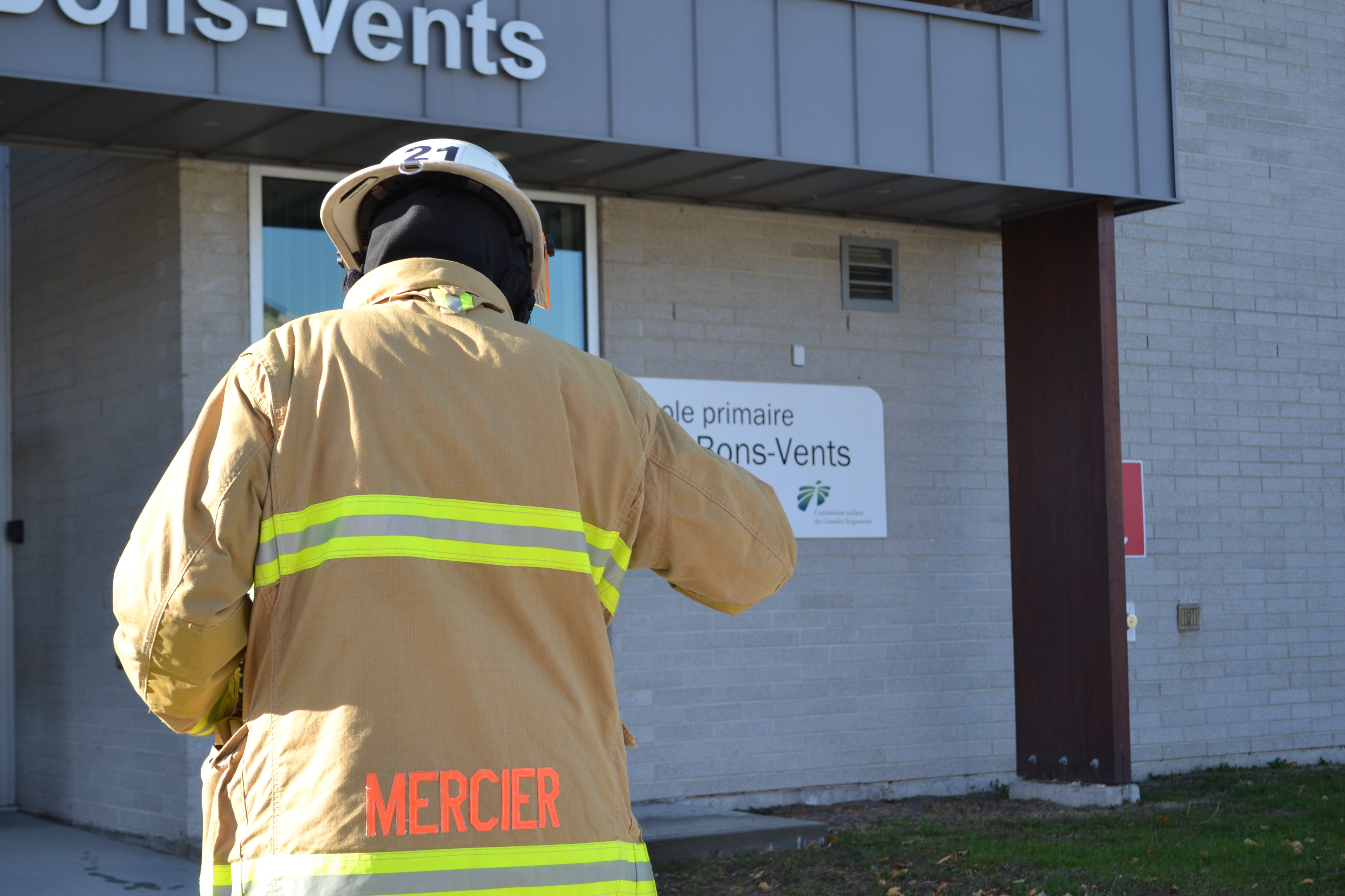 Image illustrant l'article: Incendie dans une école de Mercier