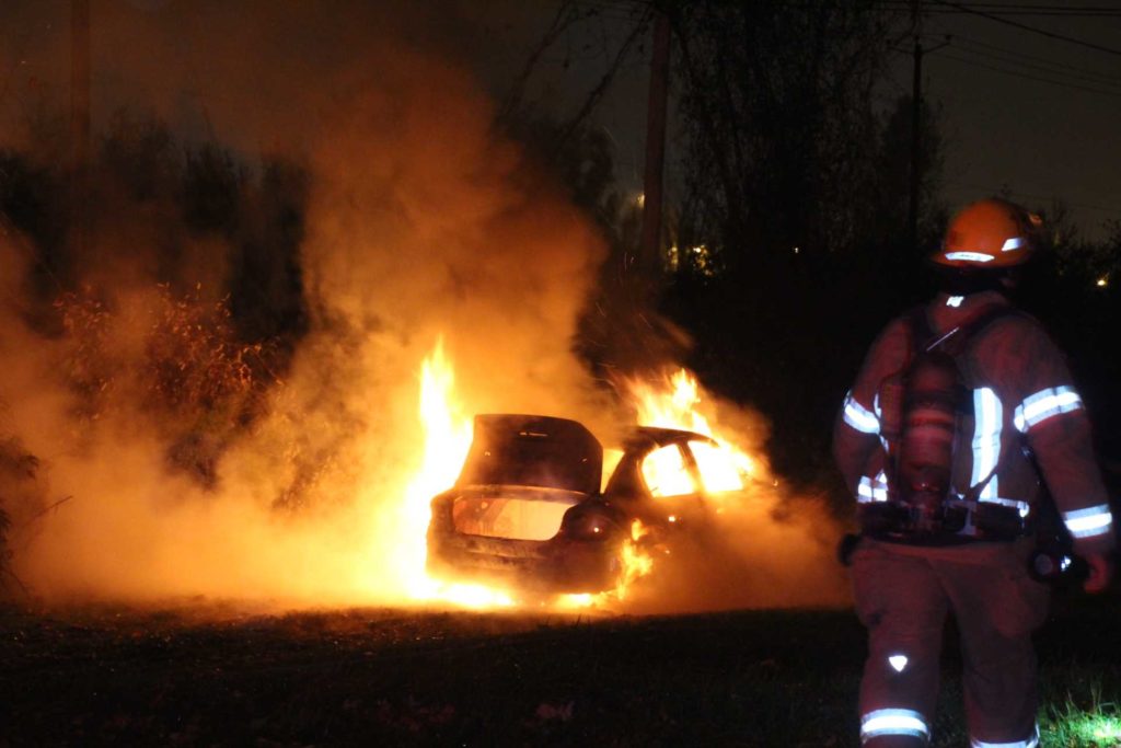 Image illustrant l'article: Véhicule volé retrouvé incendié