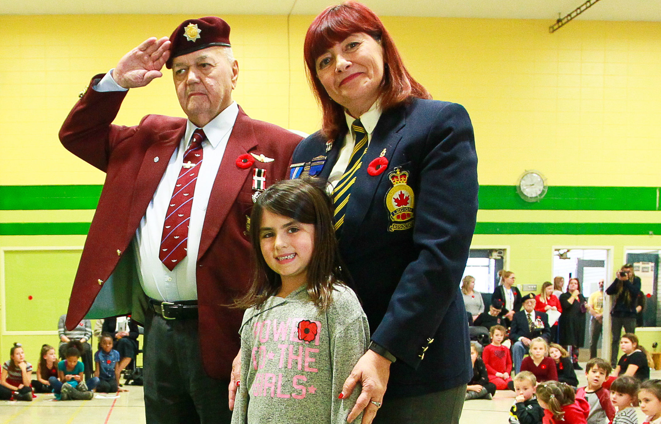 Image illustrant l'article: Les élèves de l’école Saint-Wilibrord soulignent les 100 ans de l’Armistice