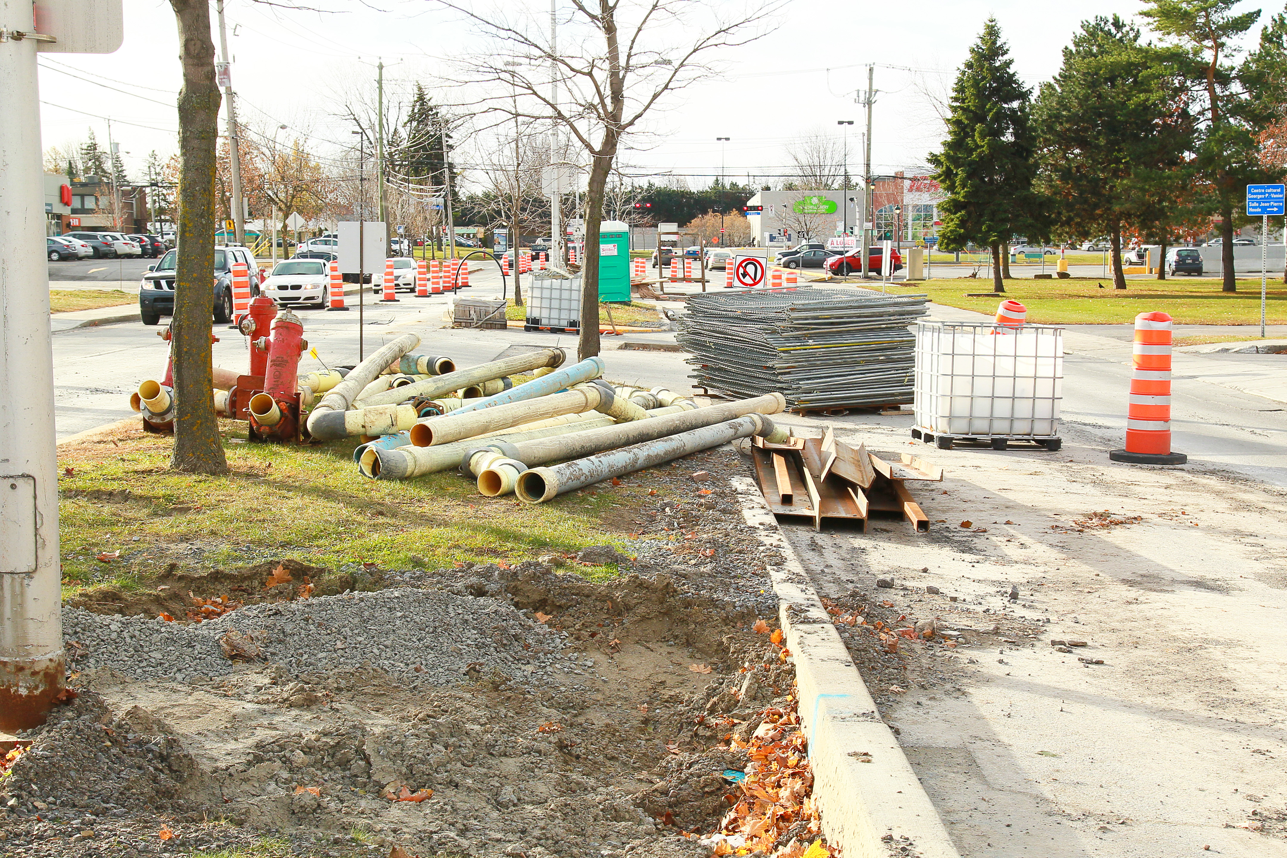 Image illustrant l'article: Châteauguay: des chantiers plus longs que prévus