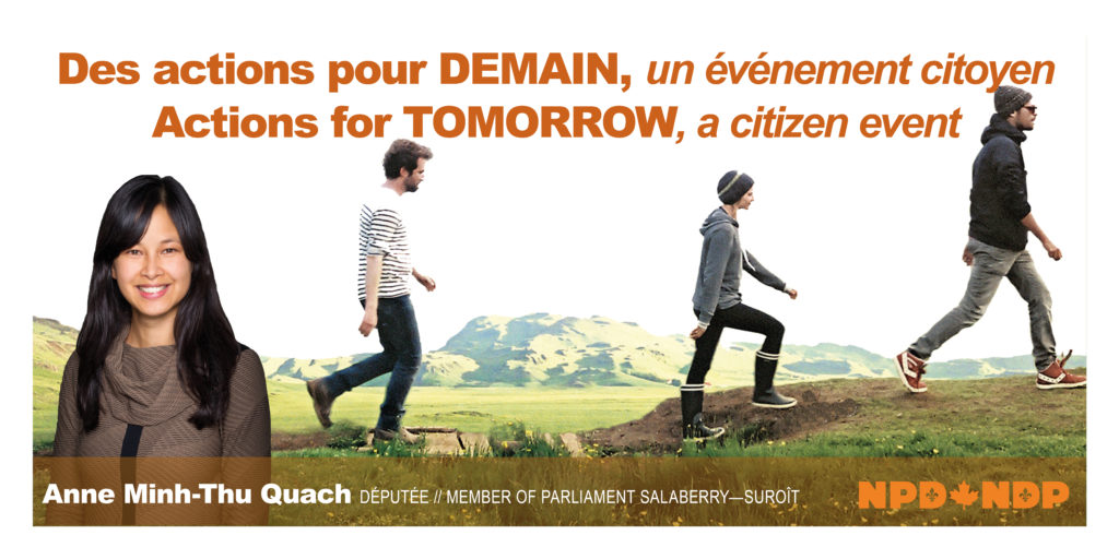 La députée Quach lance un cri du coeur et une invitation
