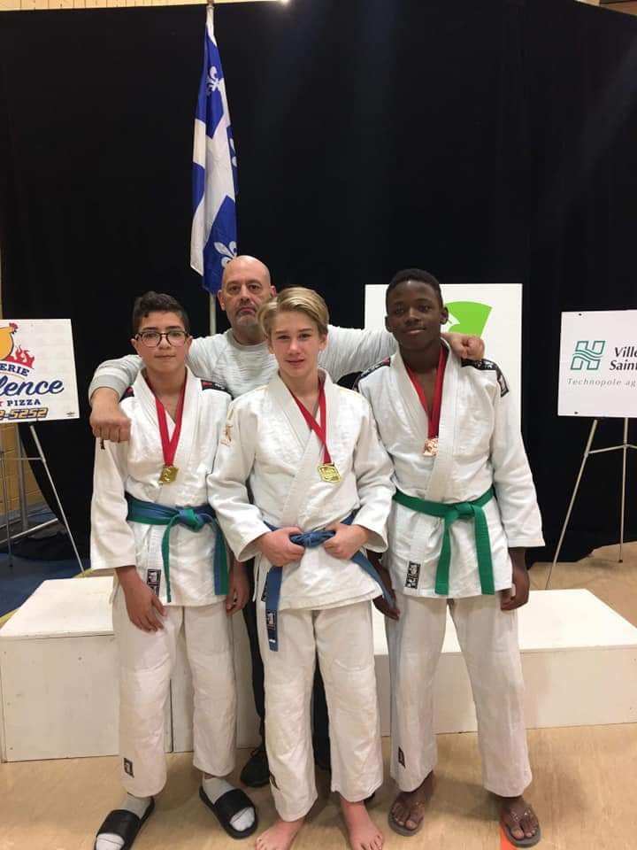 Des judokas médaillés