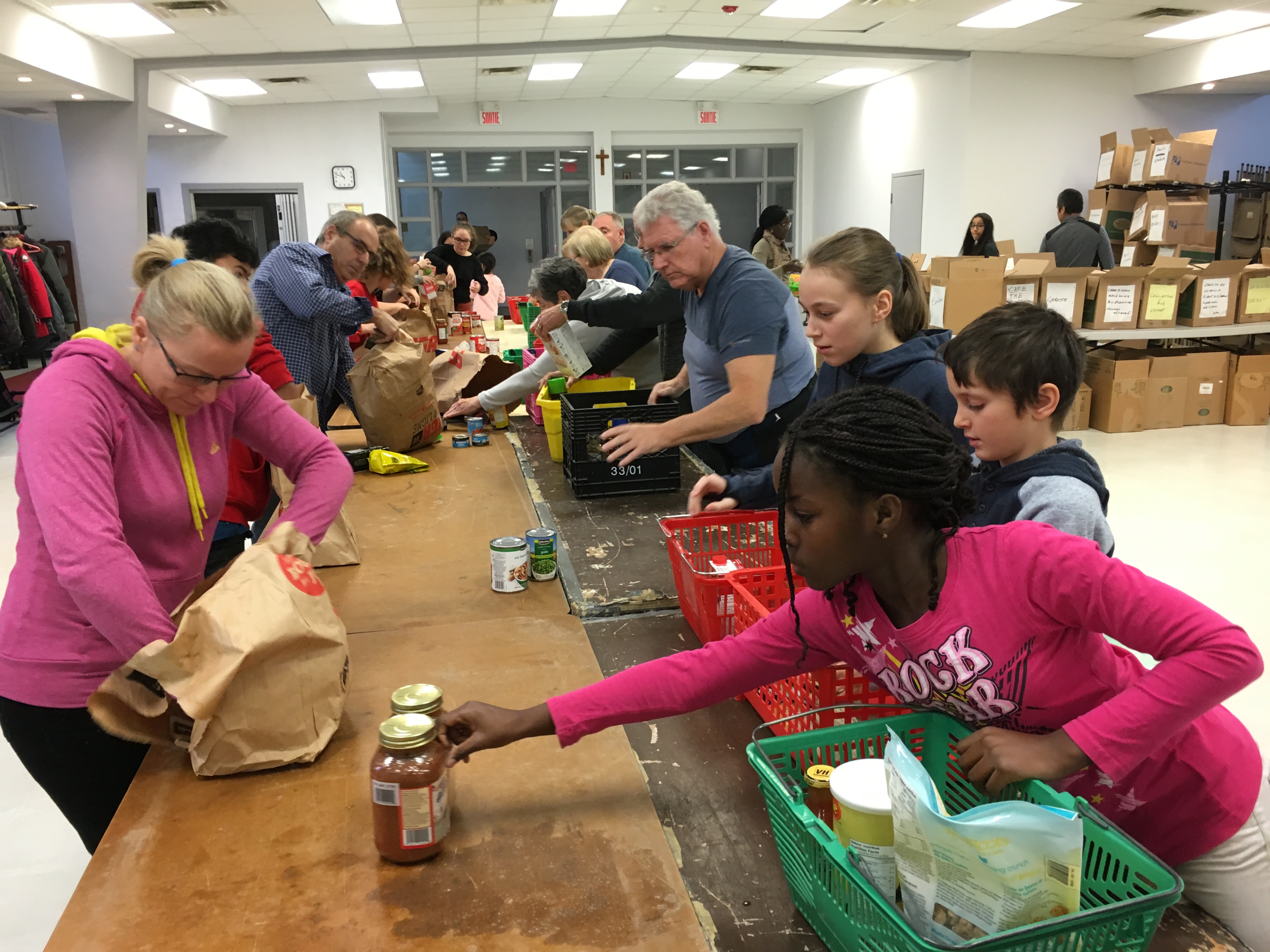 Un jour gris illuminé par l&rsquo;entraide