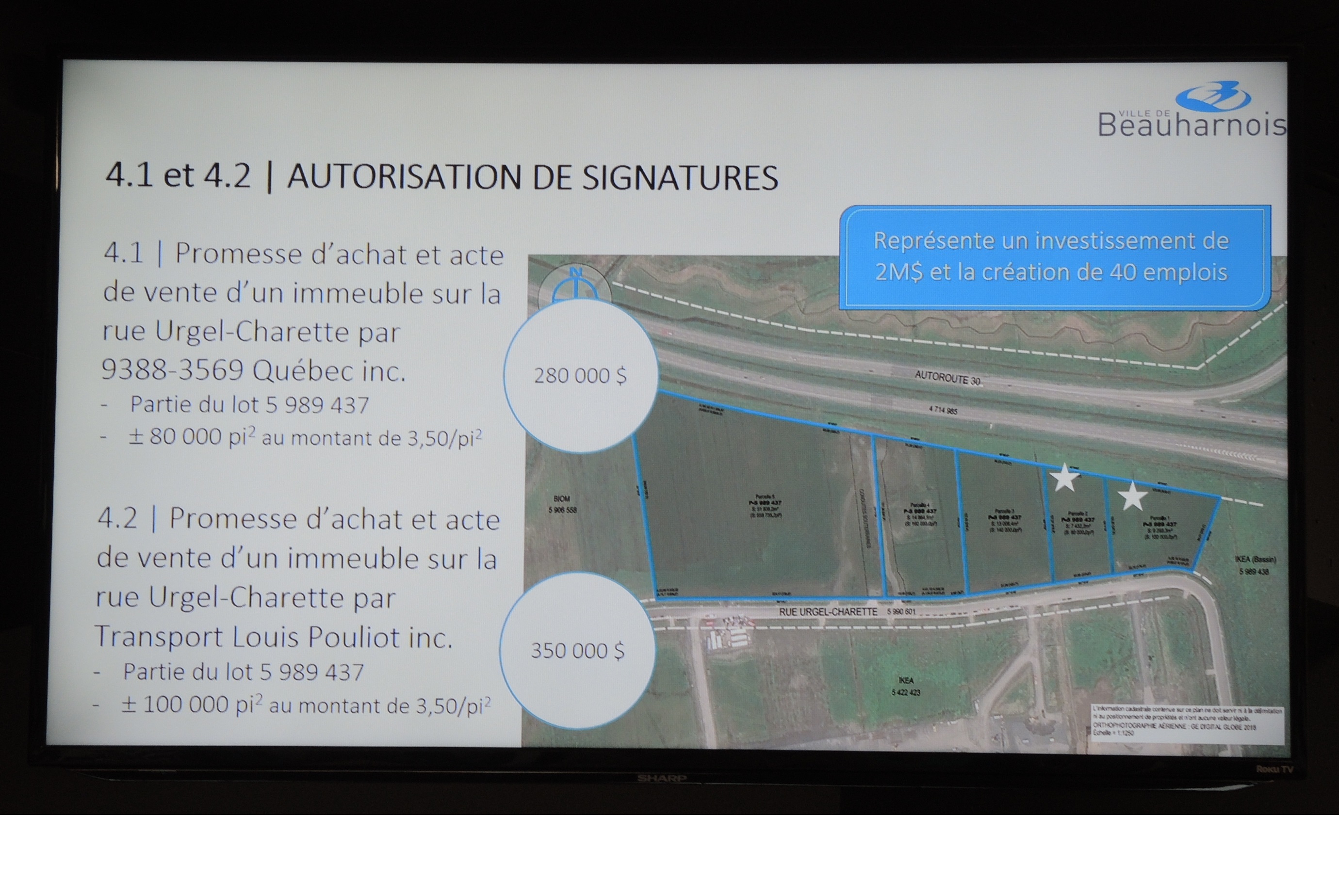 Deux nouvelles entreprises à Beauharnois