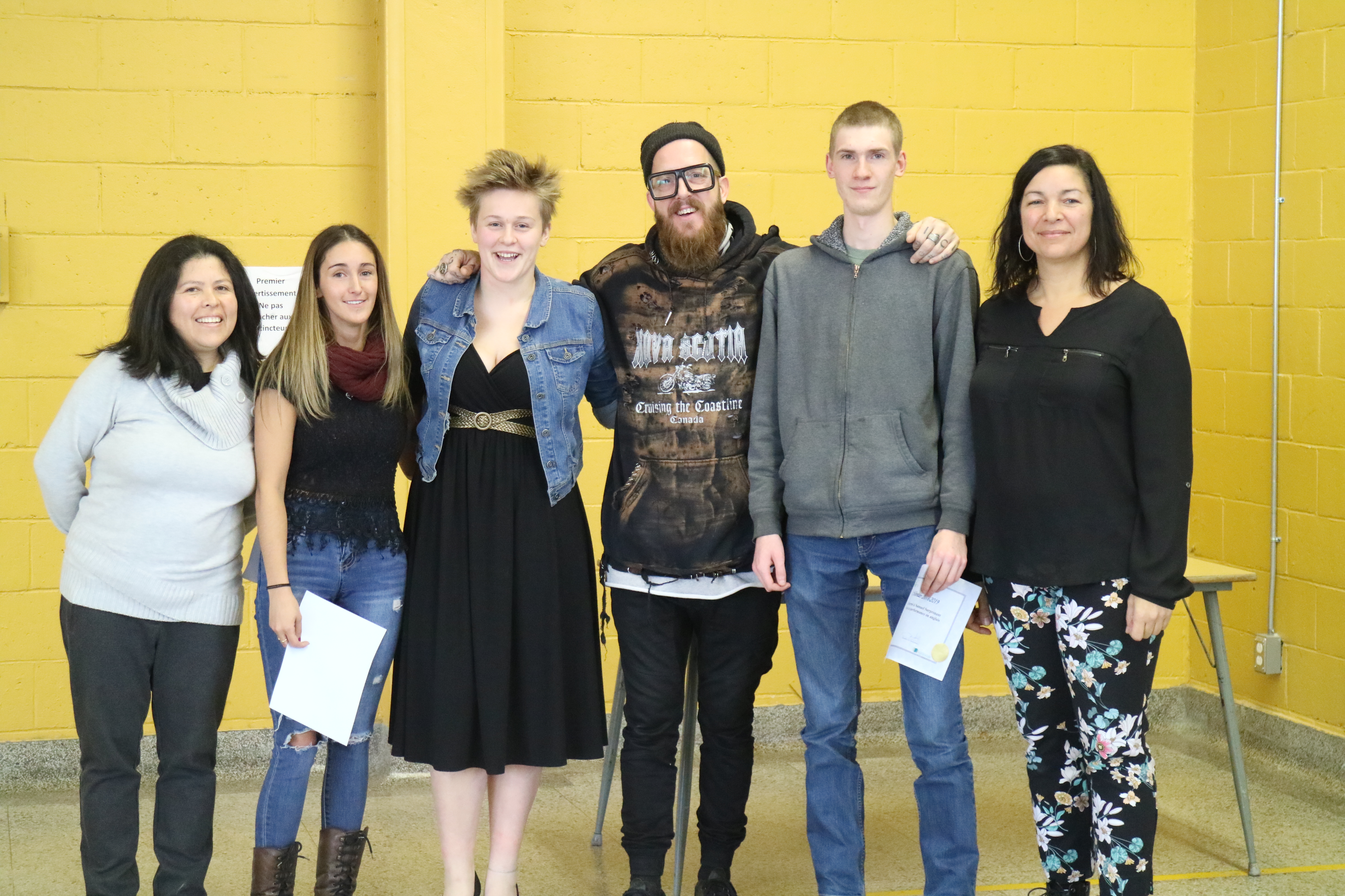 Master Bougaricci requinque des élèves de Beauharnois avant les Fêtes