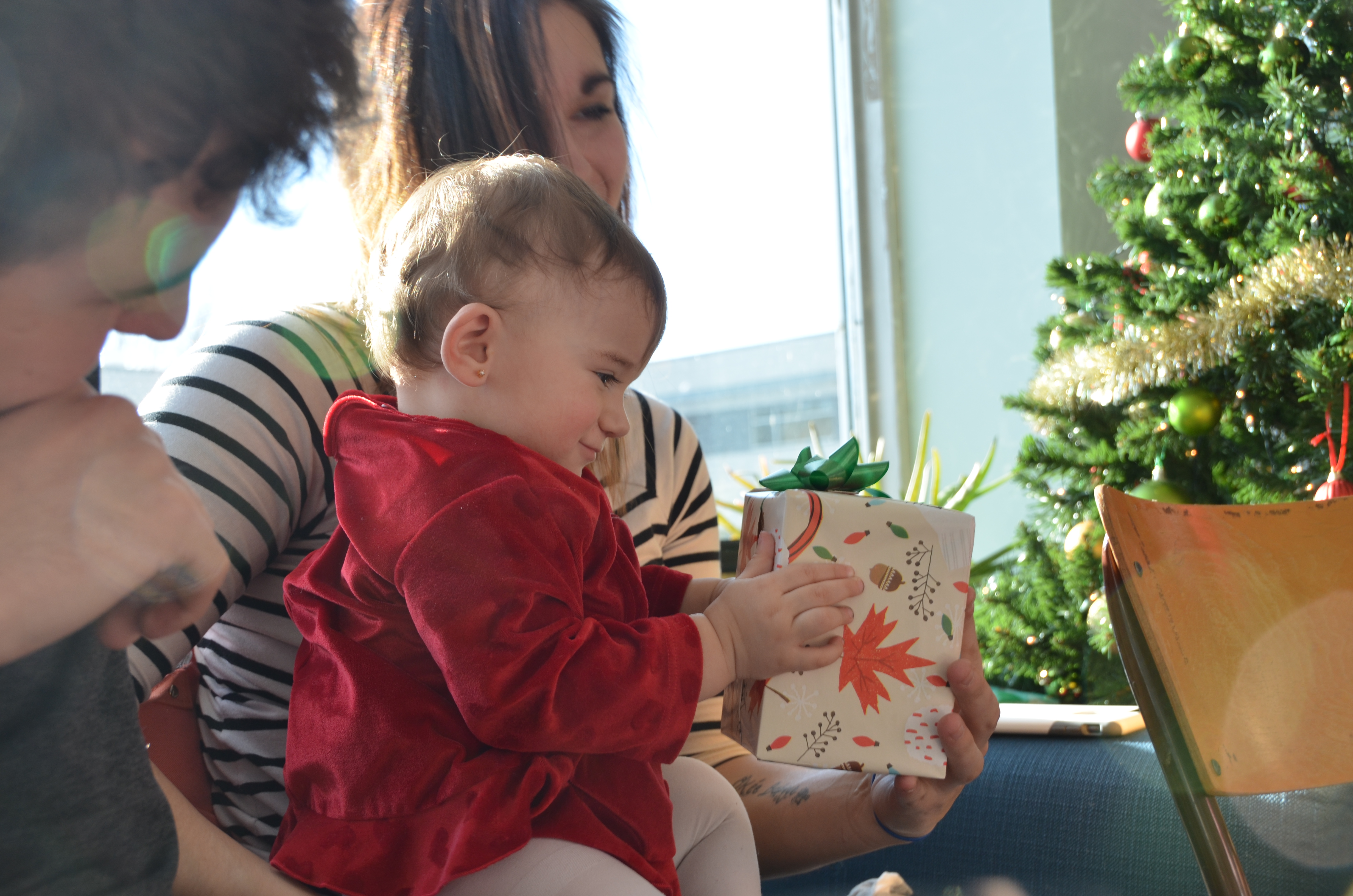 Communauté généreuse envers les jeunes familles