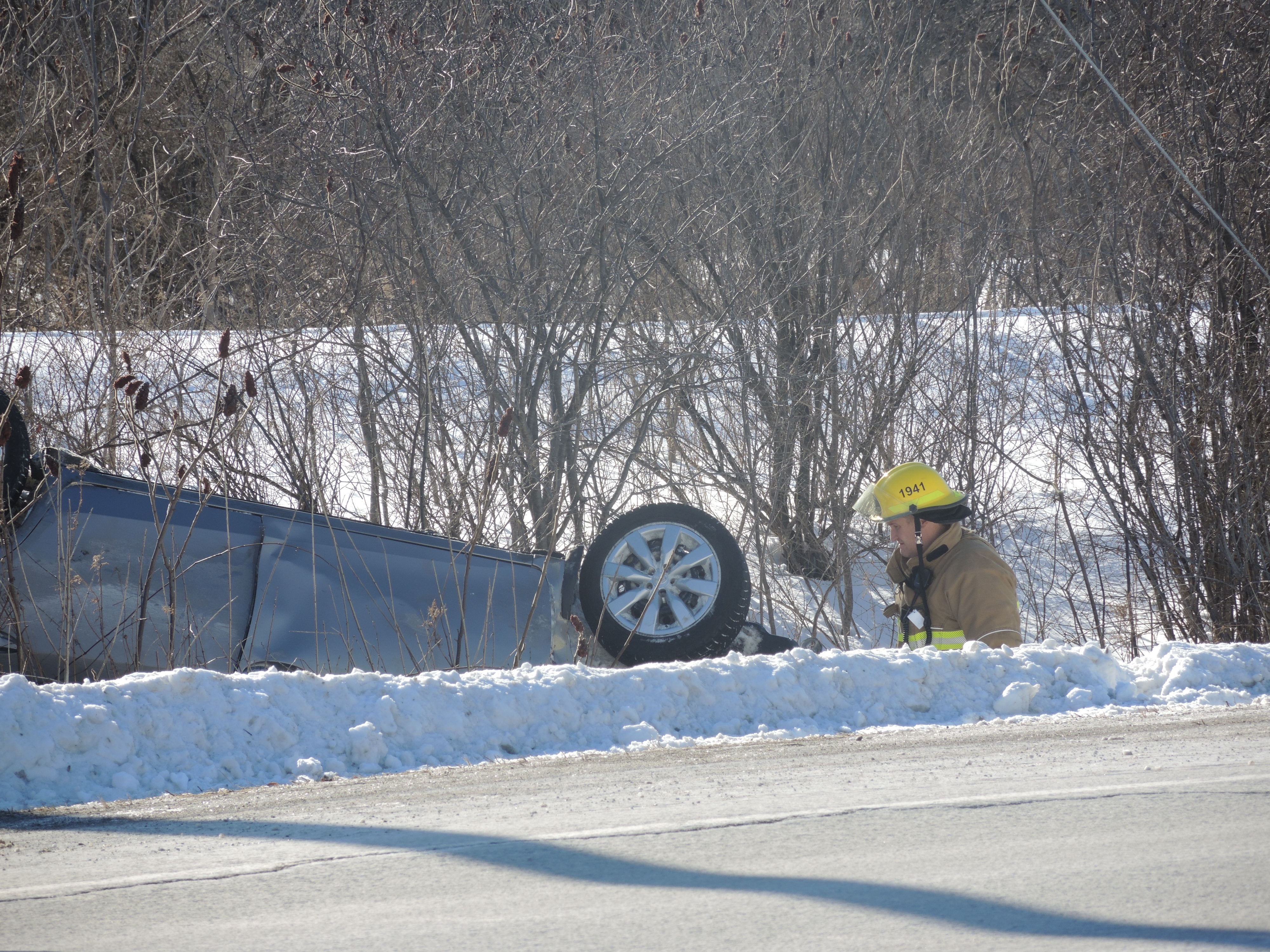 Image illustrant l'article: Capotage à Léry